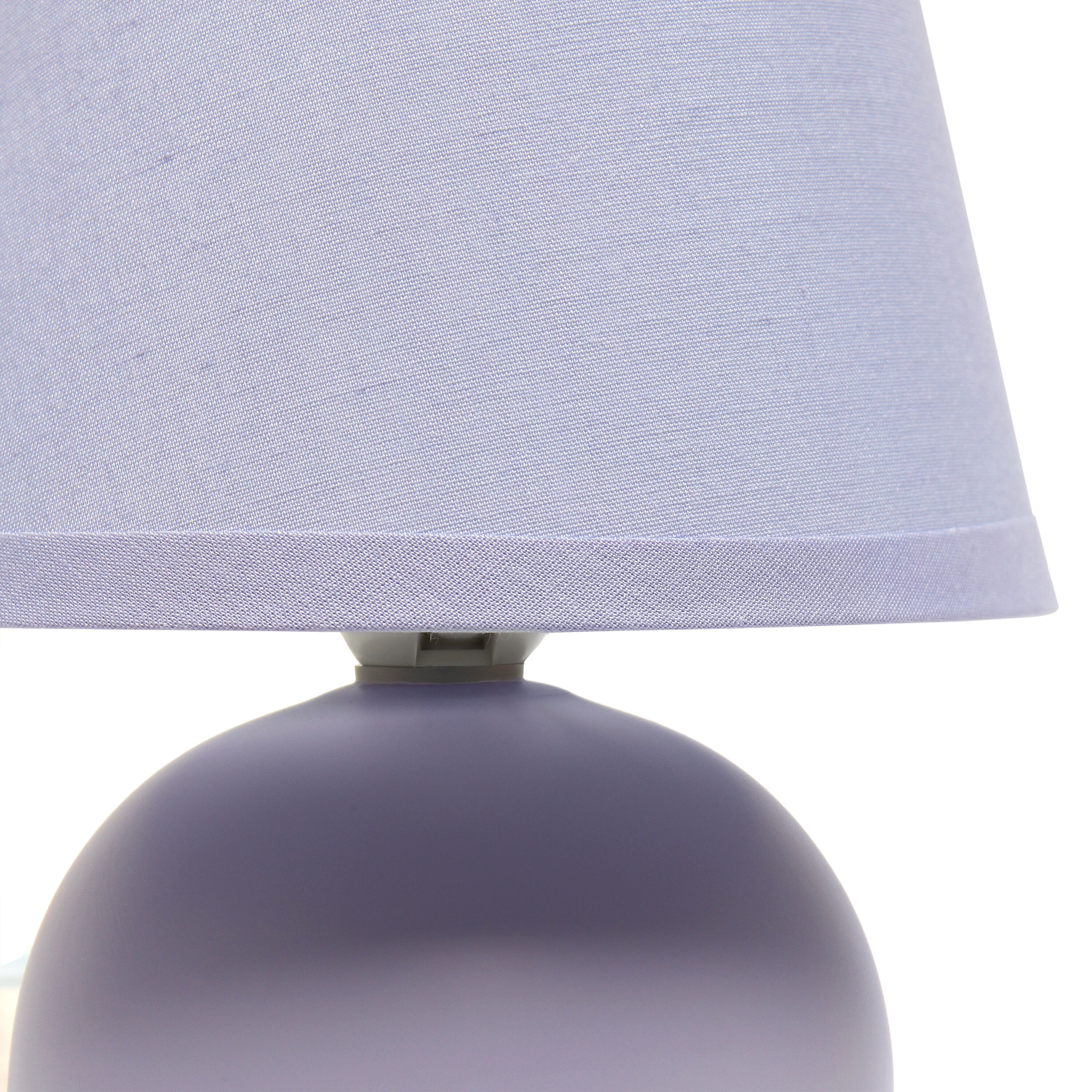 Simple Designs LT2008-PRP-LB Table-Lamps - View #6
