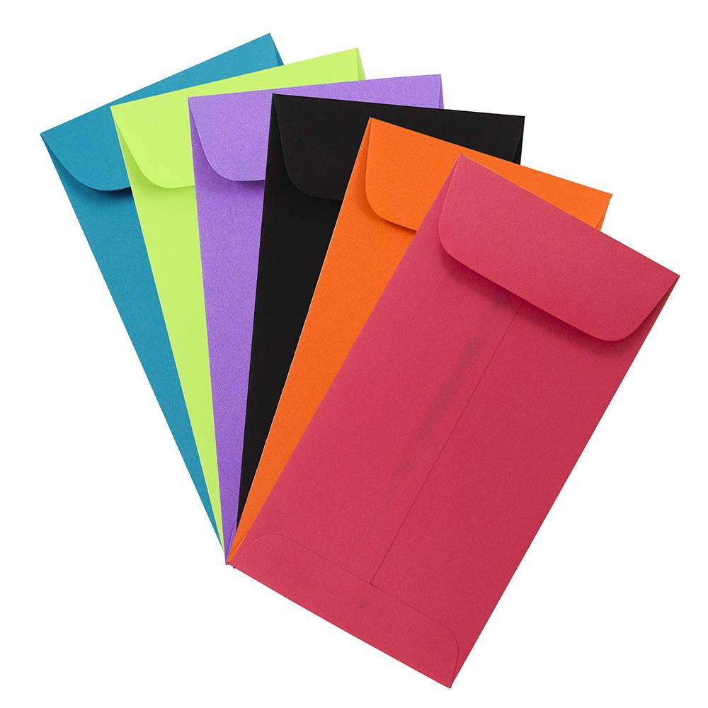 10 Packs Small Plastic Envelopes with Hook & Loop Closure Plastic Filing  Envelopes for Index Card Coupons A7 Size Assorted Color 5 1/2 x 7 1/2