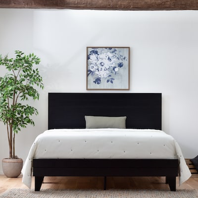 Brookside Sophia Black Queen Platform, Can You Use A Headboard Without Frame