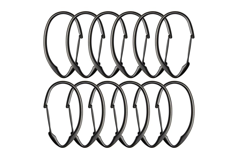 Utopia Alley HK10BK Shower-Rings-Hooks - View #4