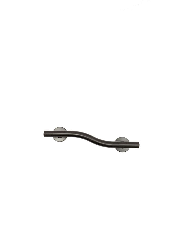 CSI Bathware BAR-WR28-TW-125-OB Wave shaped 23-in Oil Rub Bronze Wall Mount ADA Compliant Grab Bar (500-lb Weight Capacity)