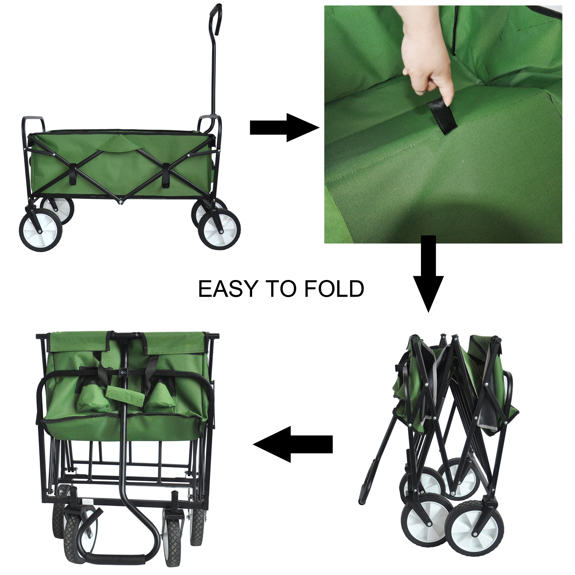 Mondawe MA-QD33518-RD Yard-Carts - View #10