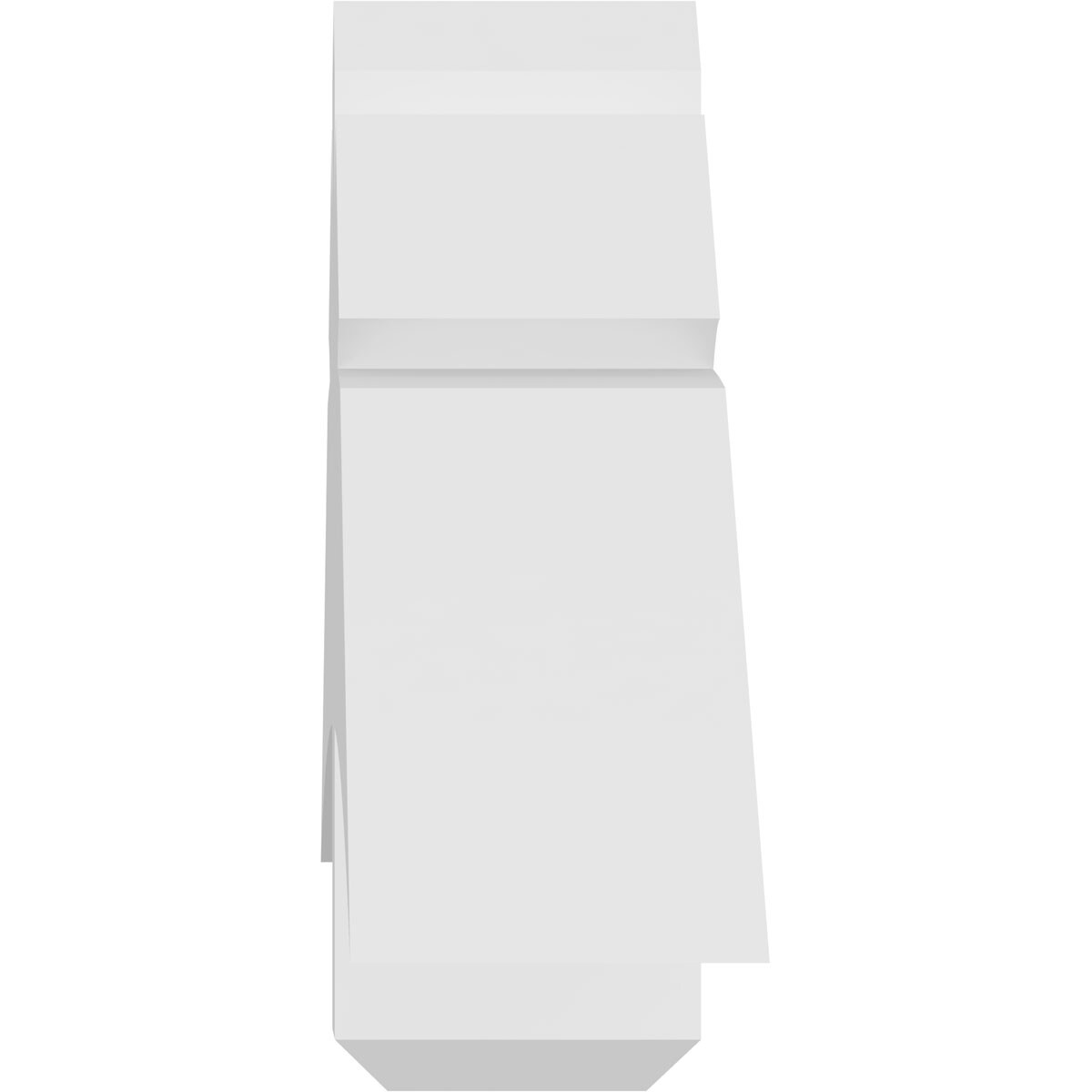 Ekena Millwork GBP072X15X0606DAV00 Exterior-Brackets-Braces - View #3