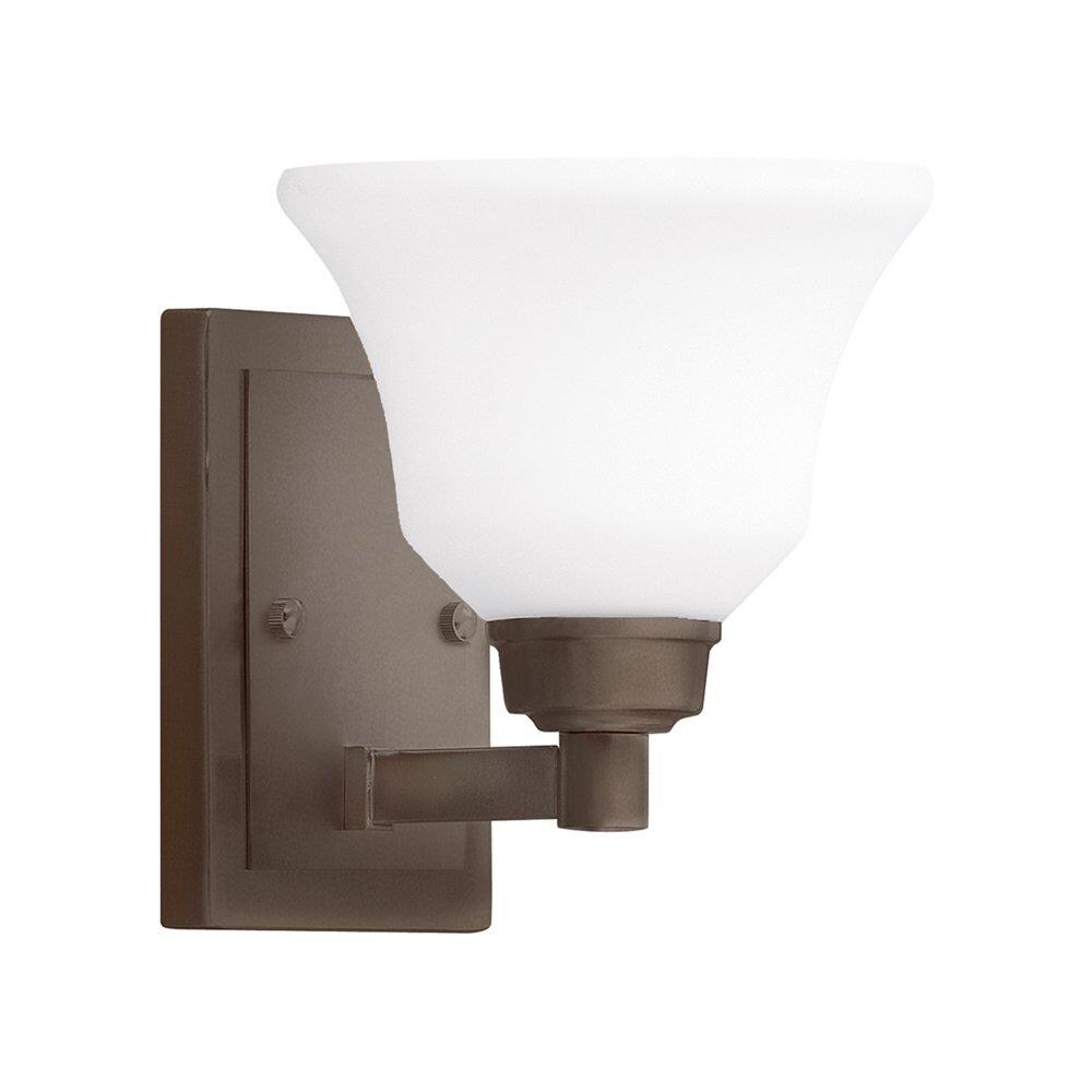 Kichler 5388OZ Langford 7.25-in 1-Light Olde Bronze Transitional Vanity Light