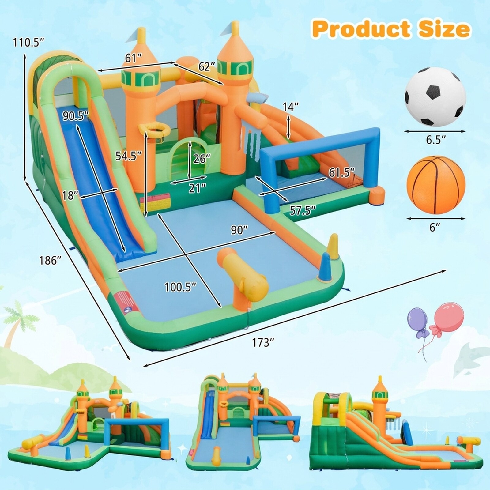 SUGIFT LW102SUGHY1031 Bounce-Houses - View #3