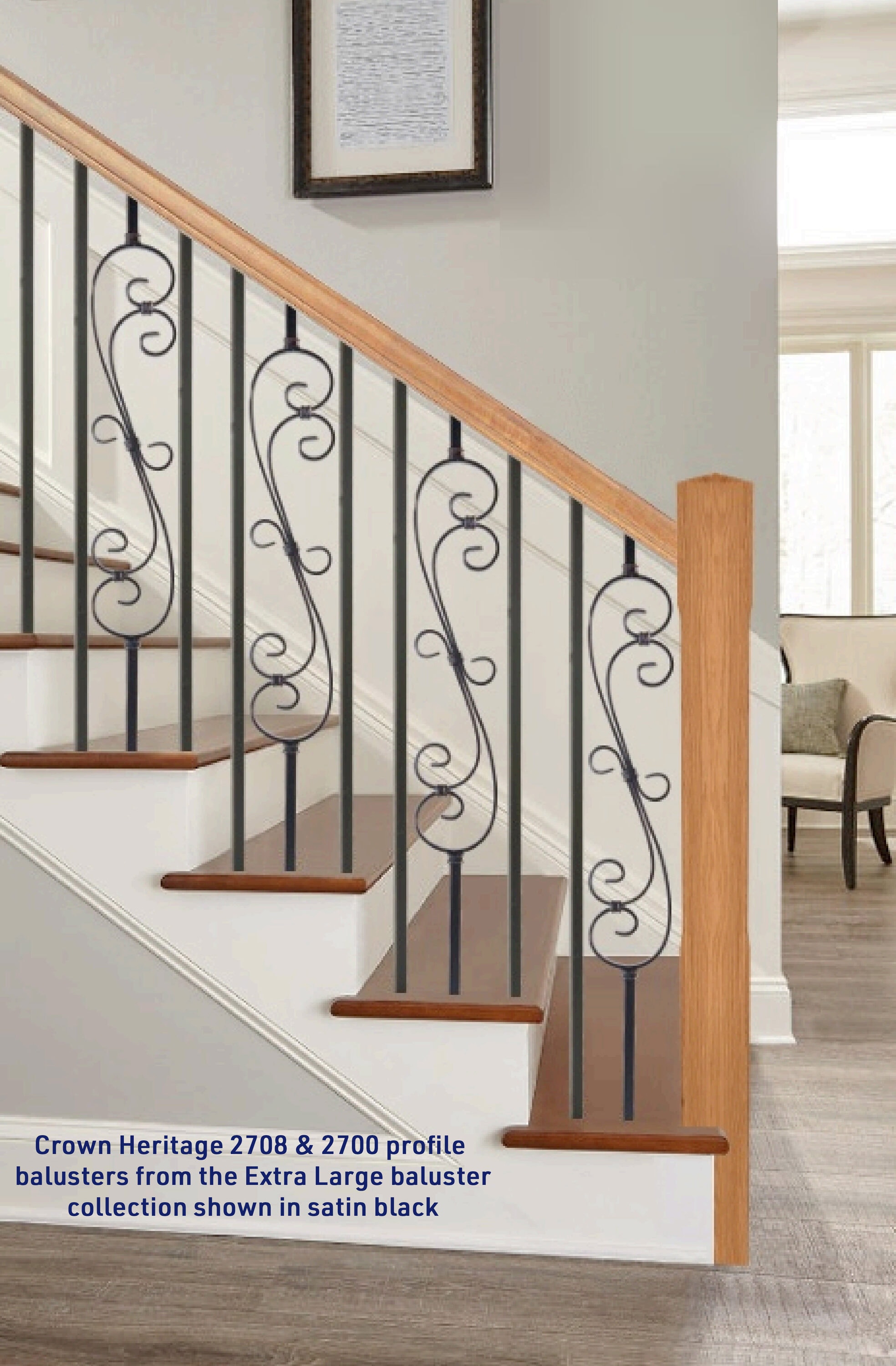 Crown Heritage 4582708RC44 Interior-Stairpart-Balusters - View #6