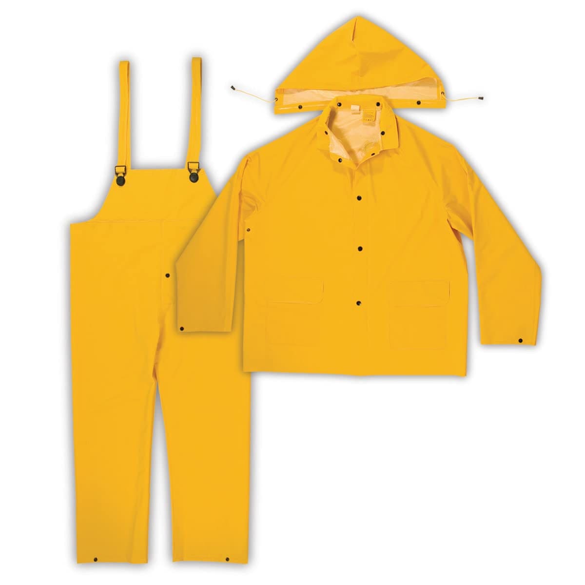 Custom LeatherCraft CLC  R1012X 3-Piece .35mm Rain Suit Yellow 2XLarge