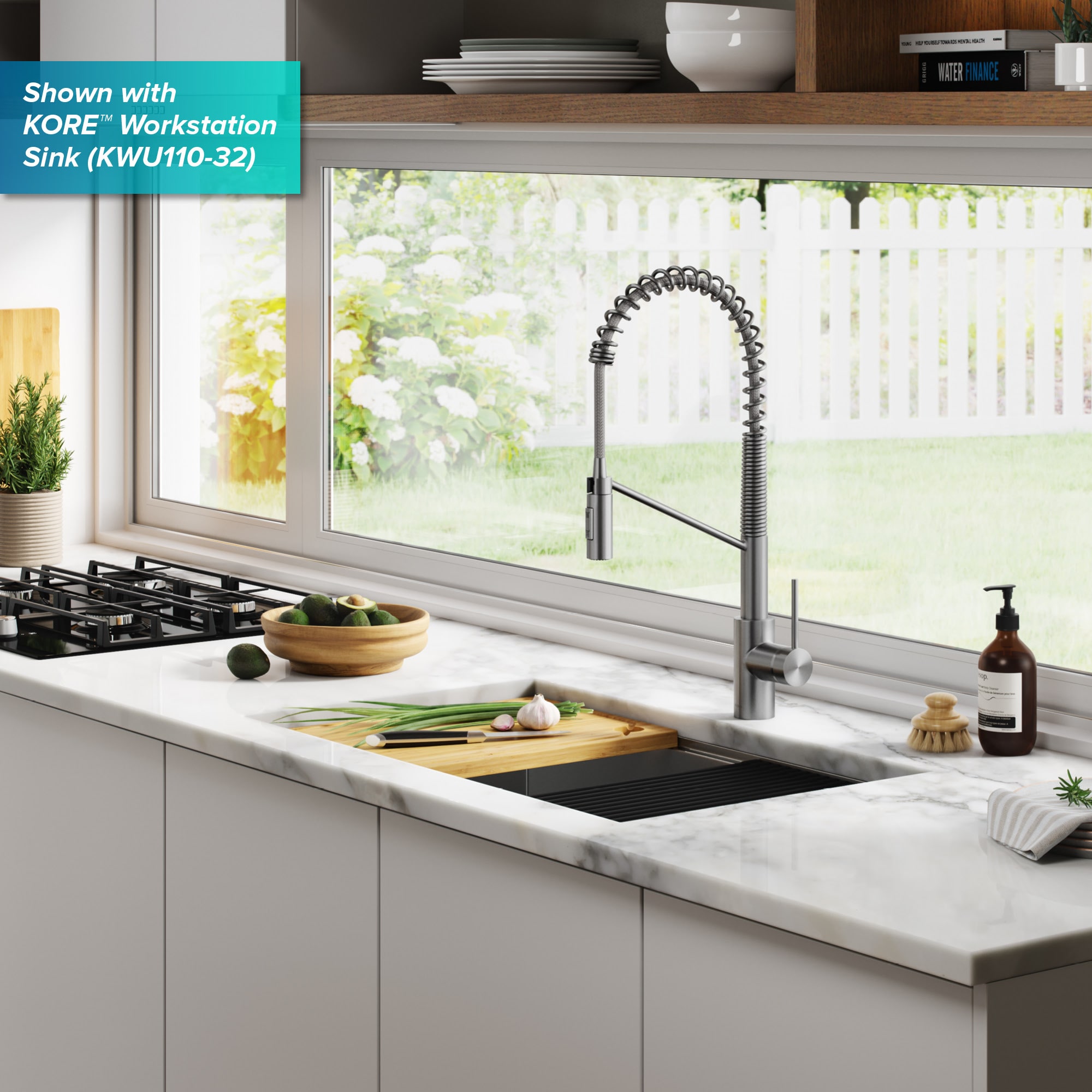 Kraus KPF-2631SFS Kitchen-Faucets - View #14