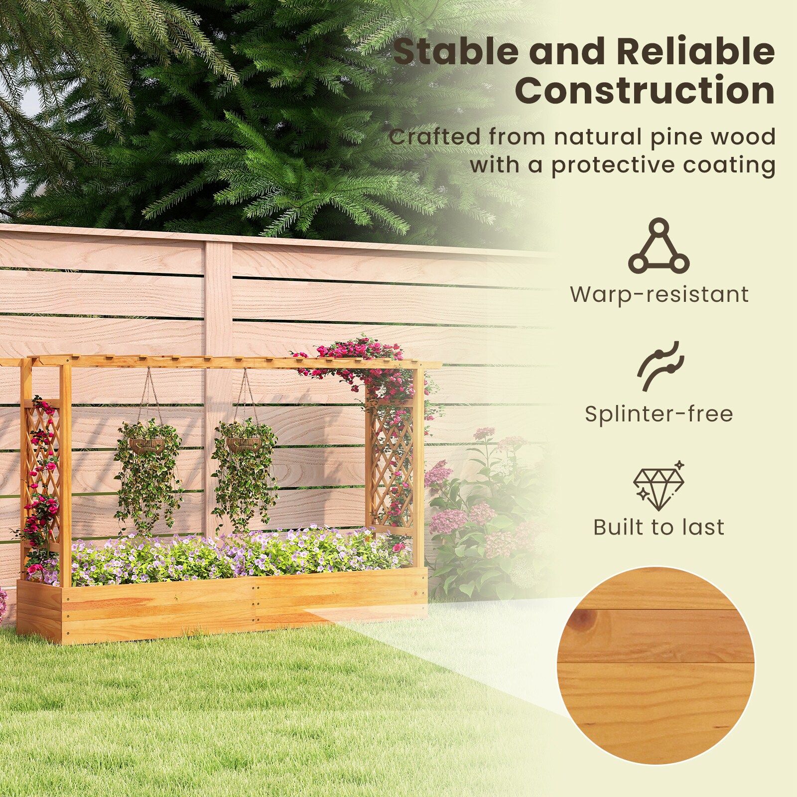 Slickblue D-CO-RO7854TG Raised-Garden-Beds - View #4