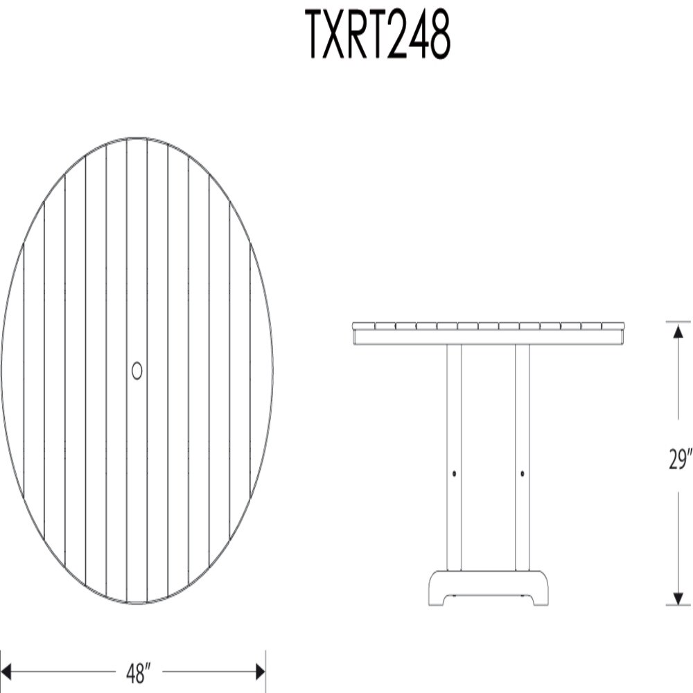 Trex Outdoor Furniture TXS2033-1-TH Patio-Dining-Sets - View #9