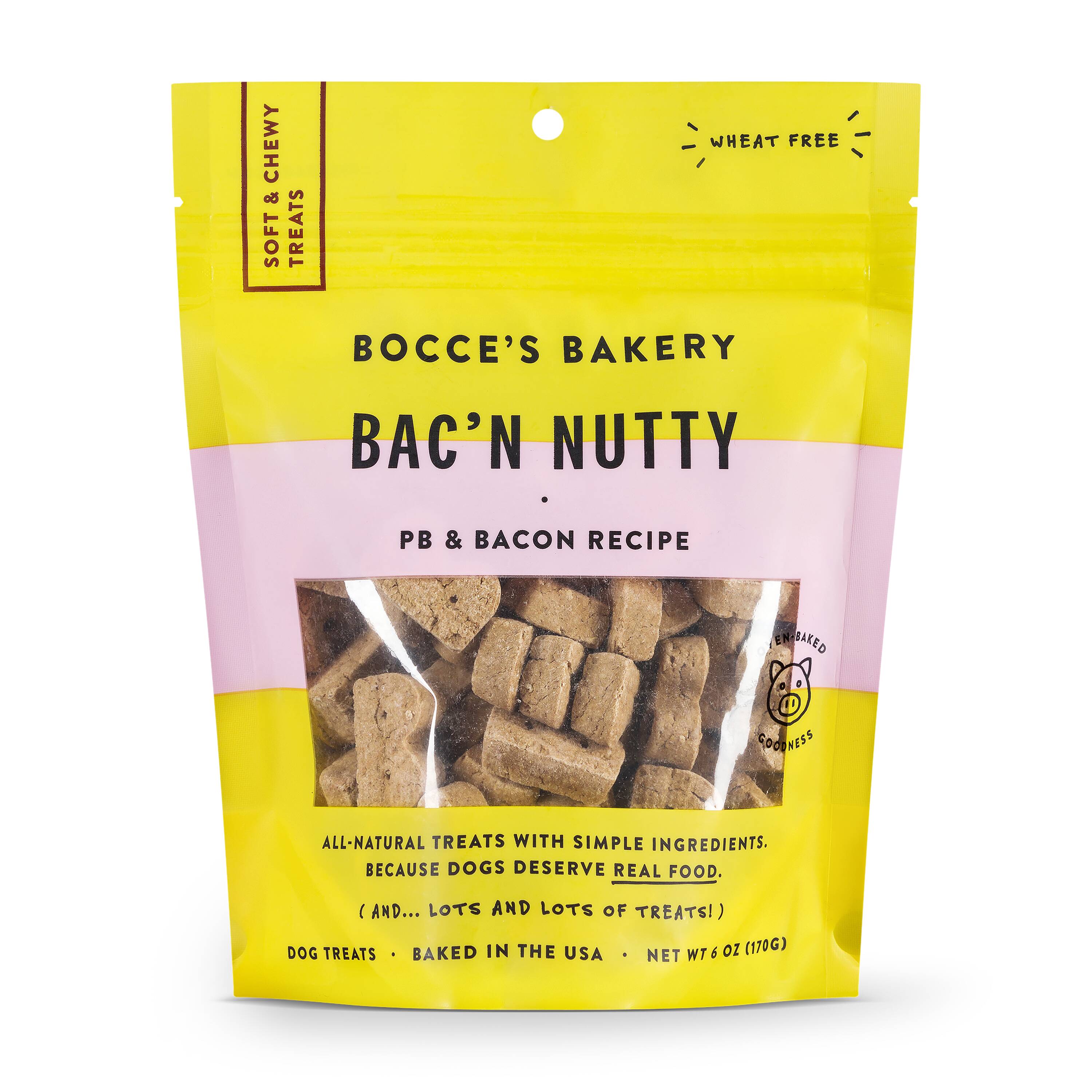 Bocce's Bakery BCB-A10105 Snacks for Dog Bacon Flavor