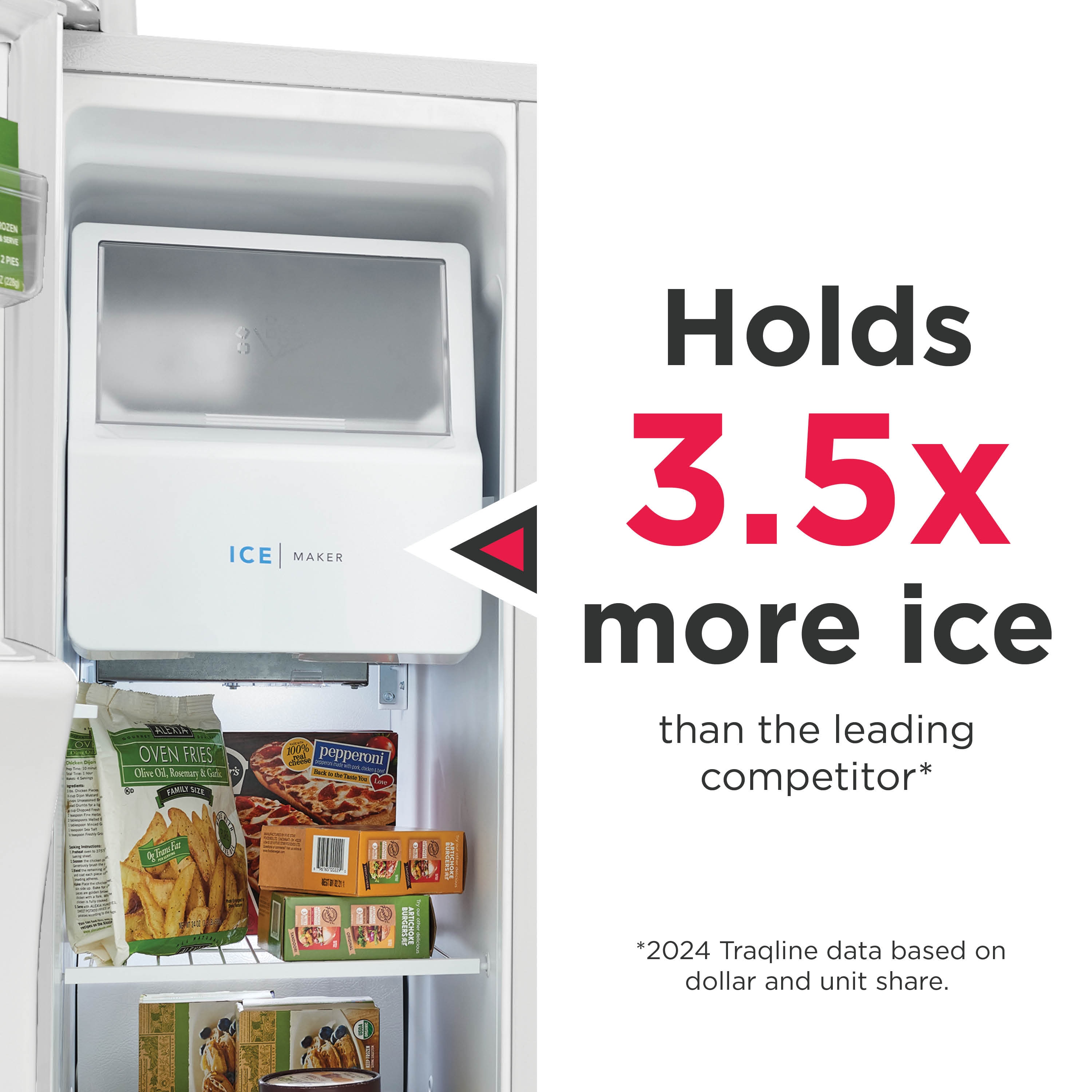 Frigidaire FRSS2623AB Side-By-Side - View #5