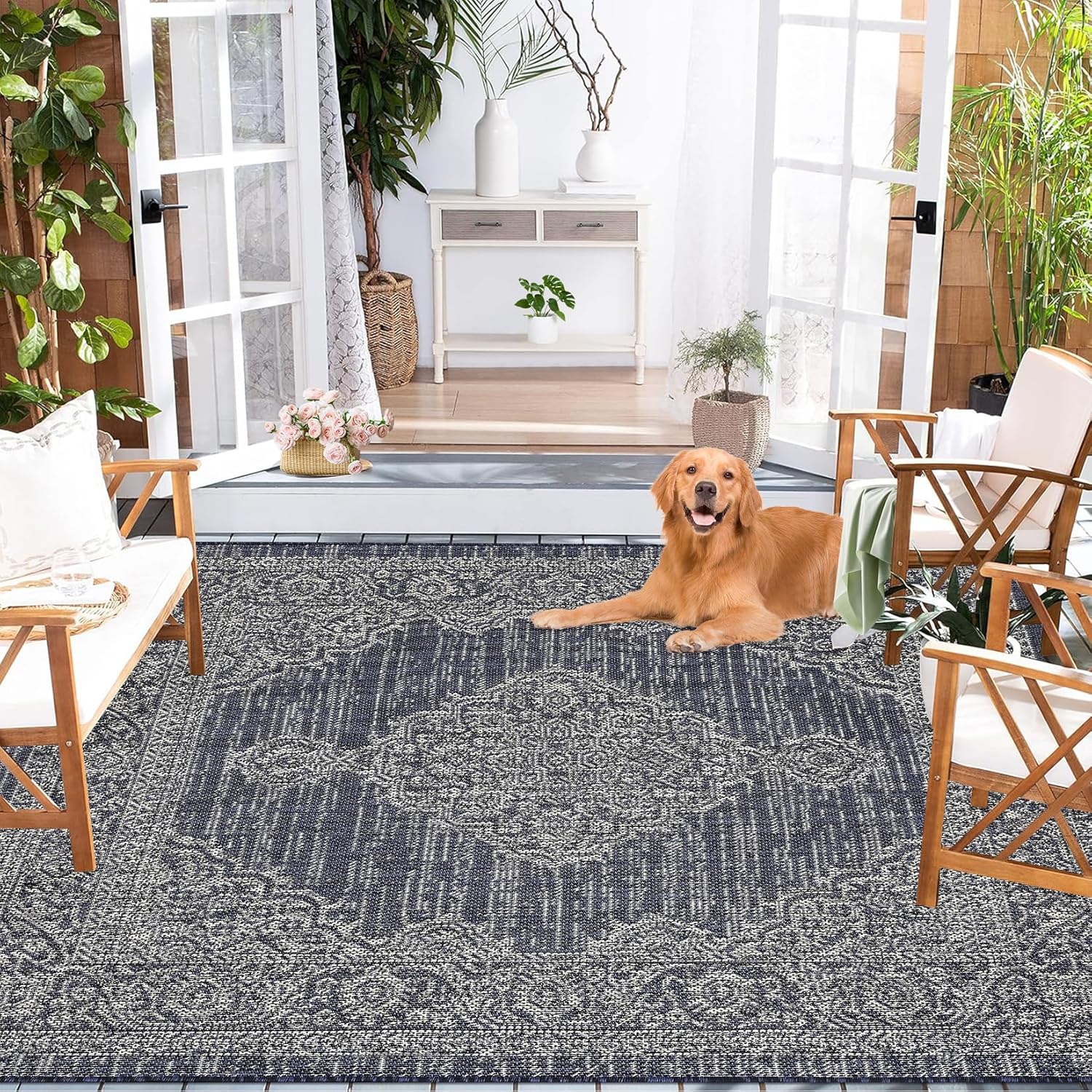 Qeetex WWJ-PHO-123P8GYG rugs - View #6