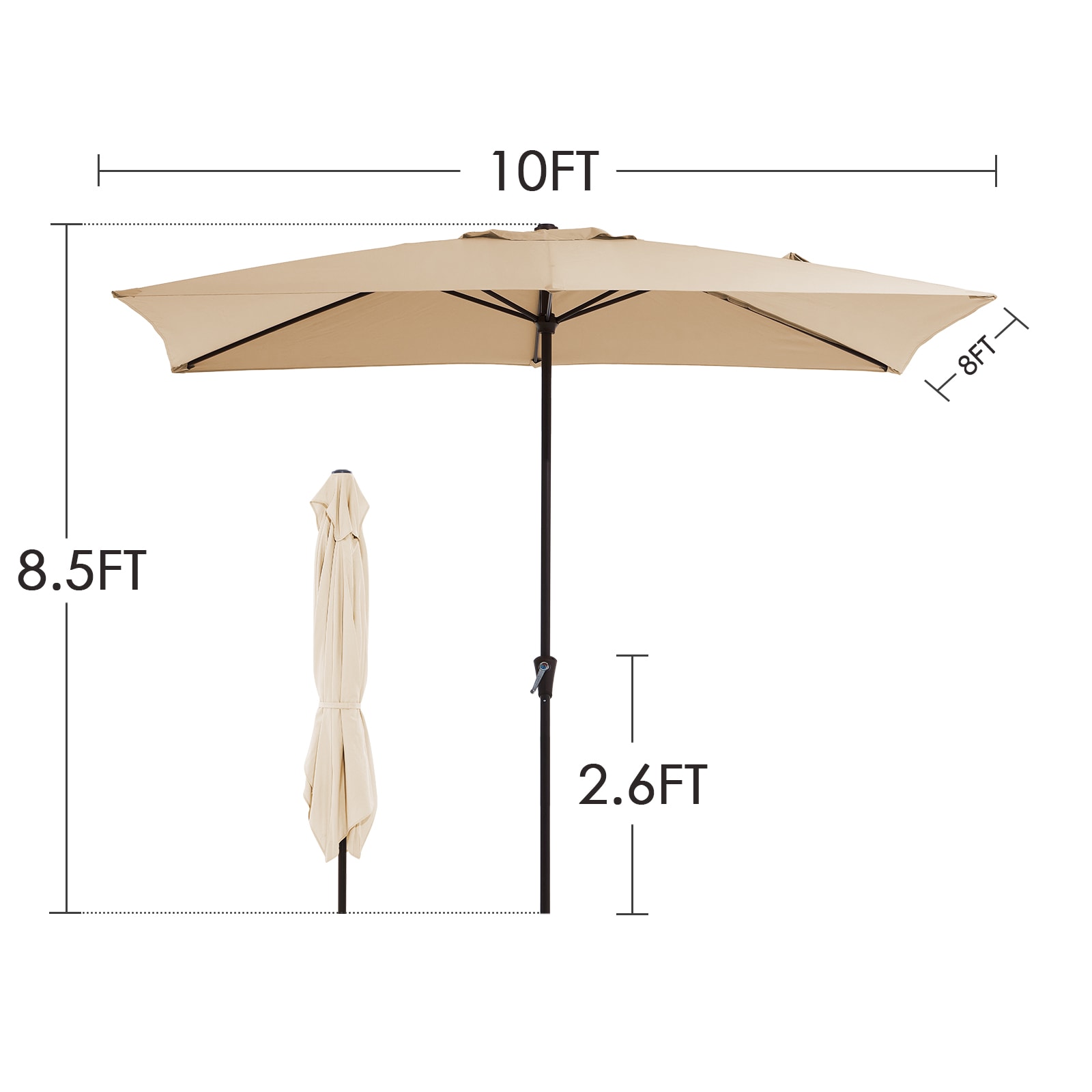 VOUA 8.5ZZS-BE Umbrellas-2 - View #4