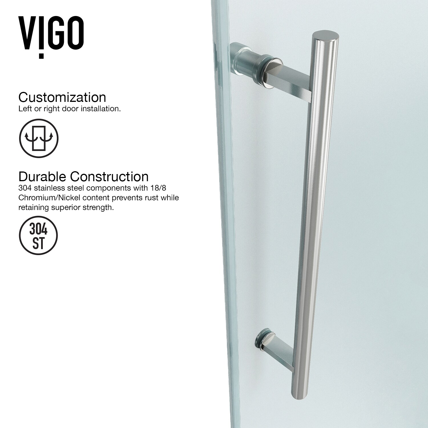 VIGO VG6051STCL48 Shower-Doors - View #8
