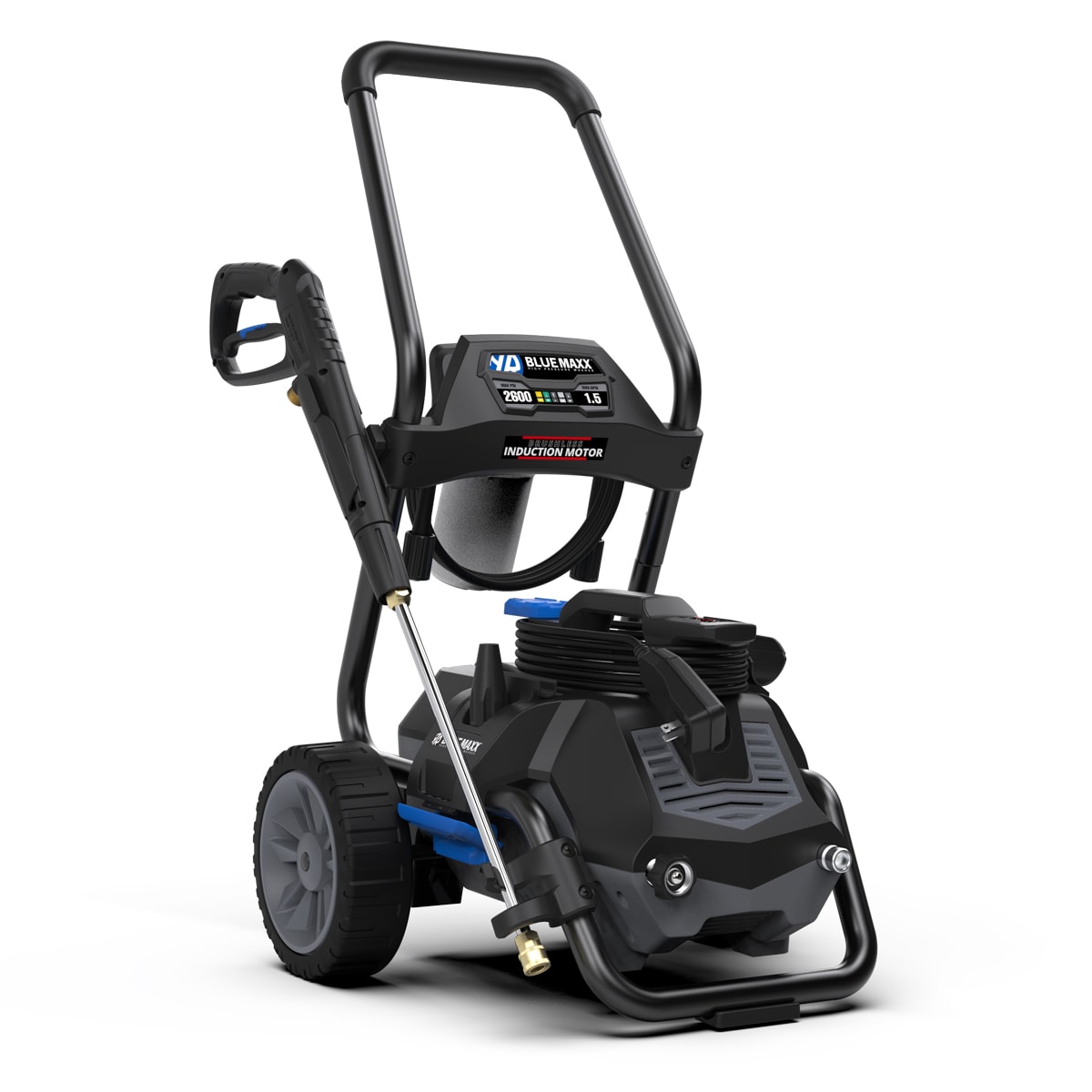 AR Blue Clean - BM2600B 2600-PSI 1.5-GPM Cold Water Electric Pressure washer with 3 Spray Tips