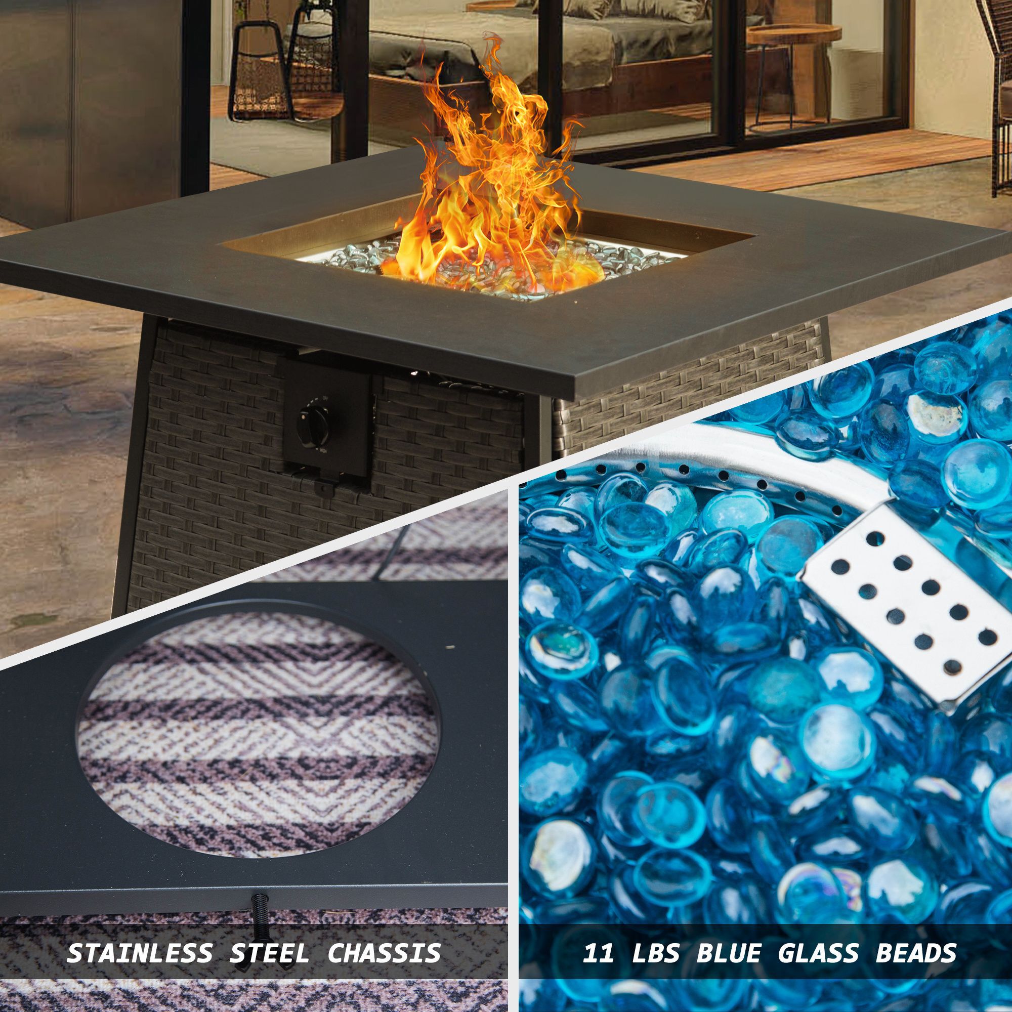 Miki Shinly CPL-3378-01MI Outdoor-Gas-Firepits - View #4