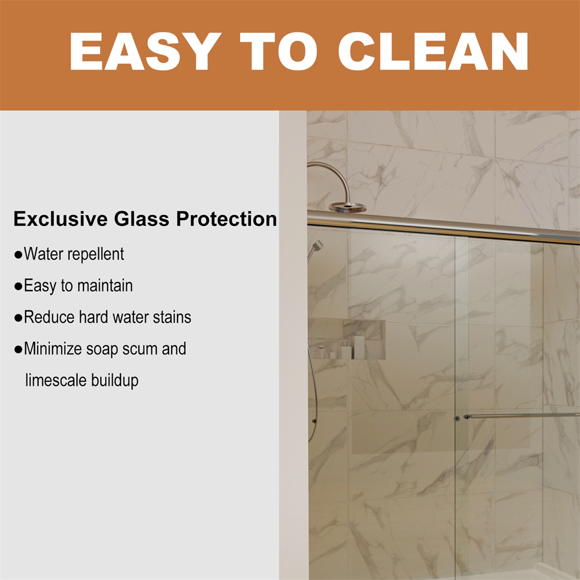 CASAINC EXB-B020-CP Shower-Doors - View #8