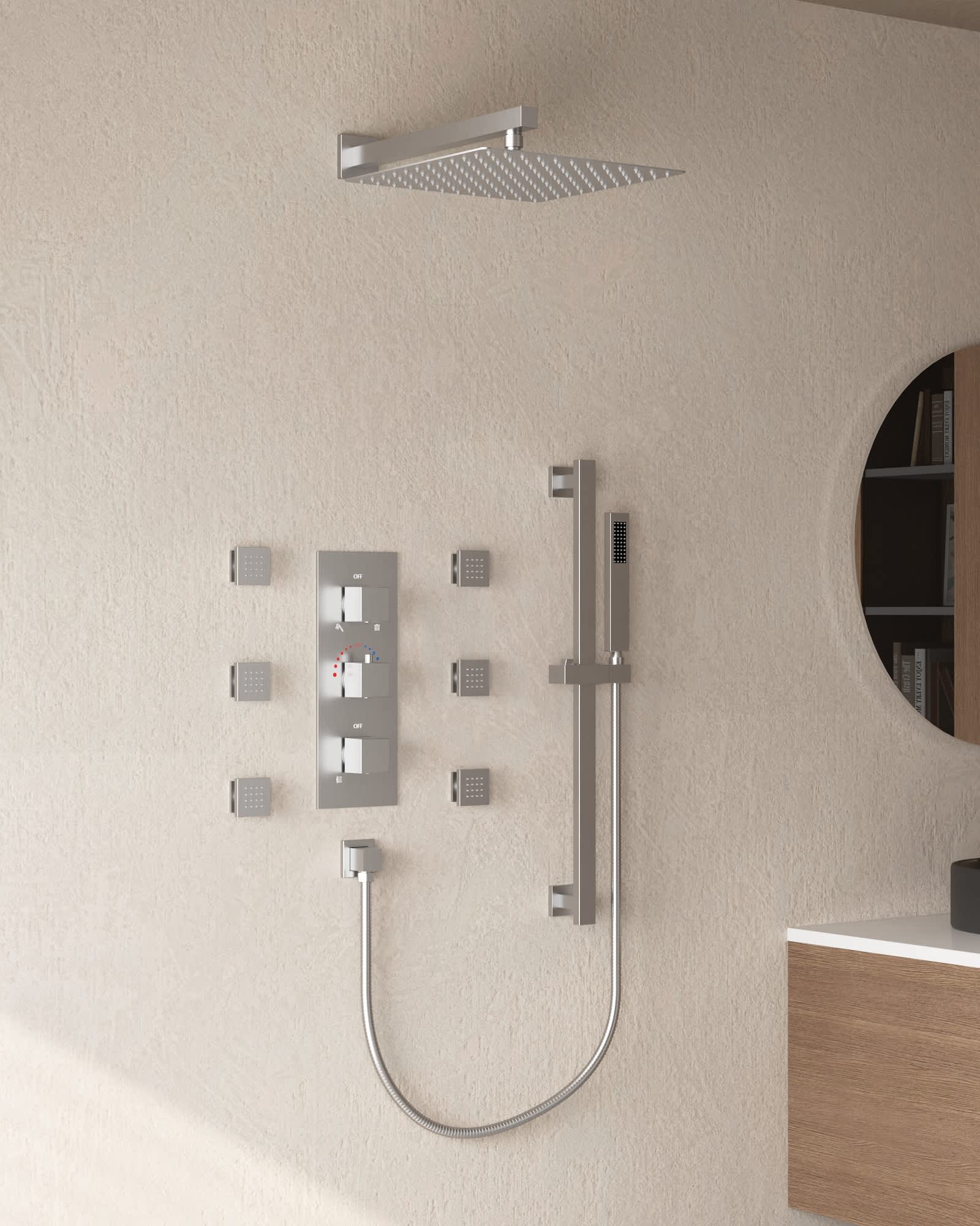 EVERSTEIN SFS-1016-NK12 Tub-Shower-Faucets - View #13