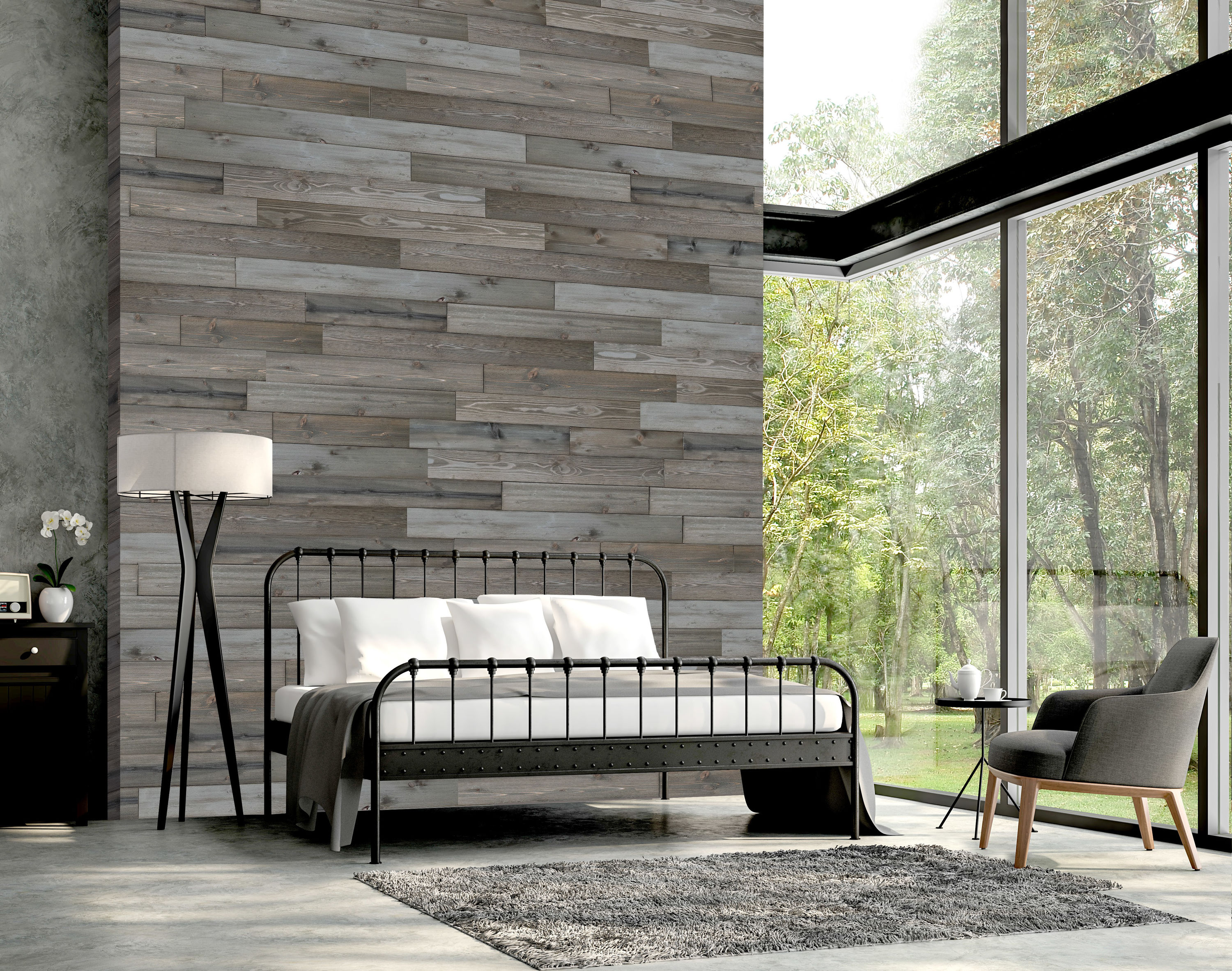 Woodywalls Reclaimed Wood Planks for Walls Wood Wall Panels 