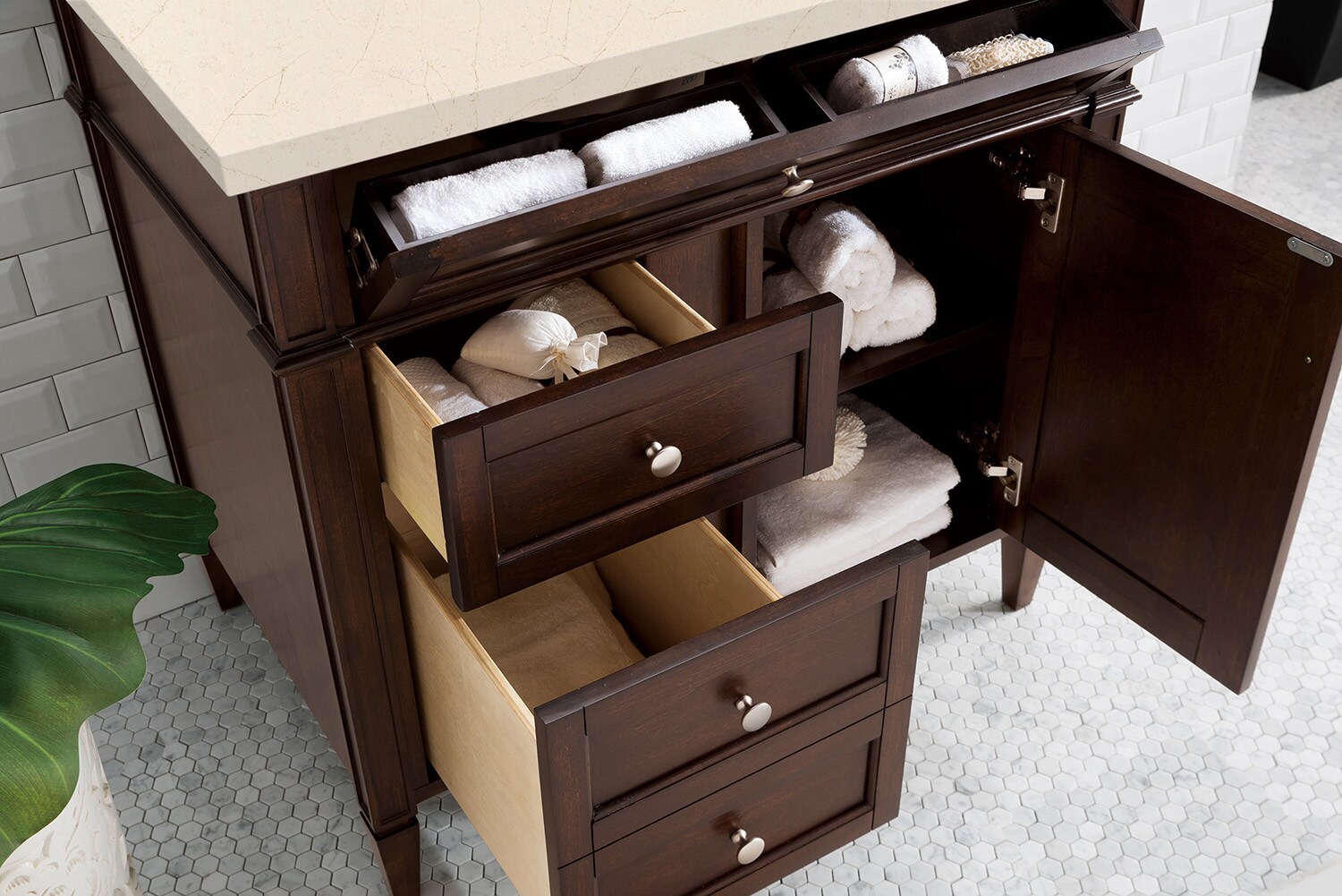 James Martin Vanities 650-V36-BNM-3EMR Bath-Vanity-Combo - View #4
