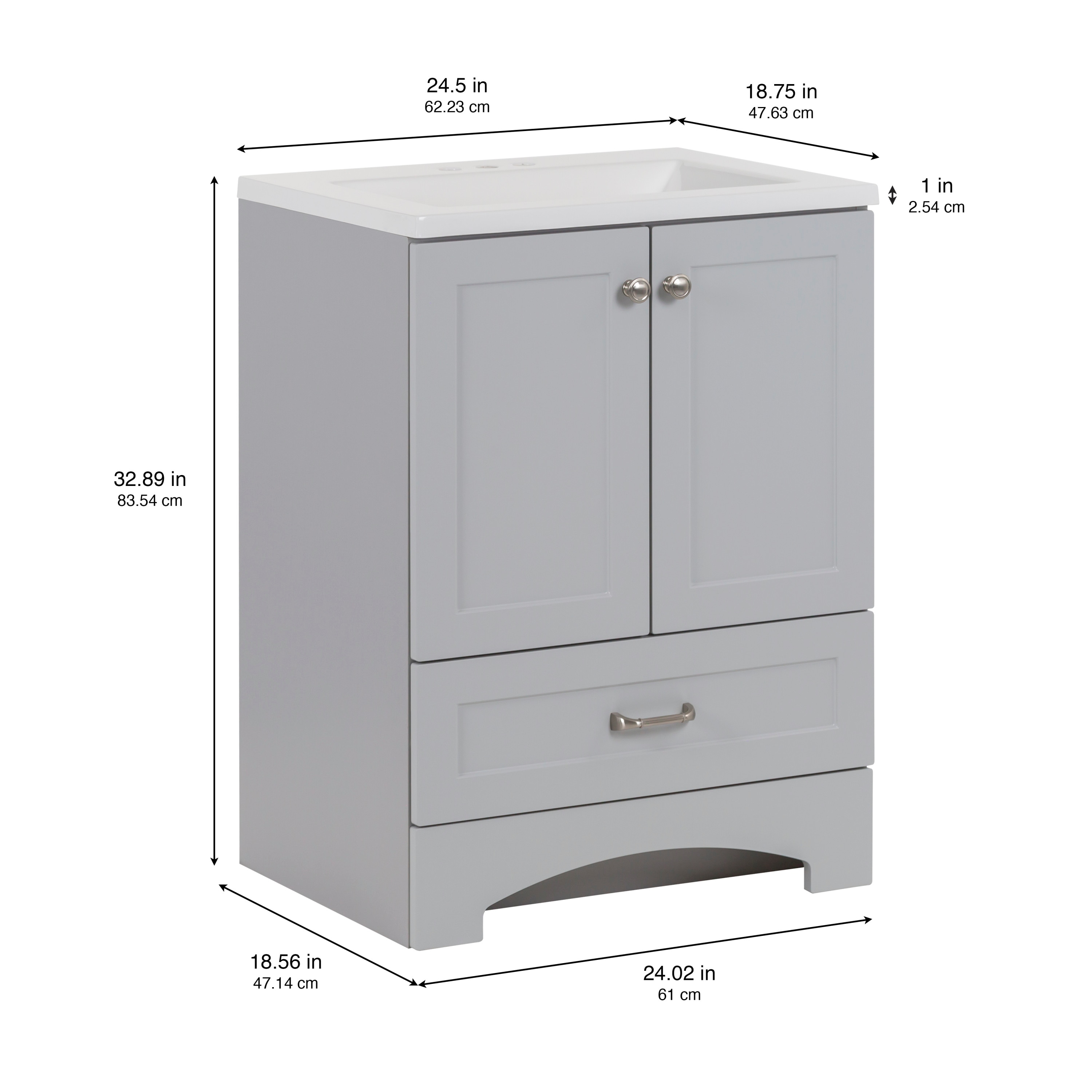 Diamond NOW C24W30315 Bath-Vanity-Combo - View #4