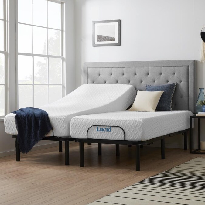 Lucid Comfort Collection Standard, Can You Use A Regular Bed Frame With Memory Foam Mattress