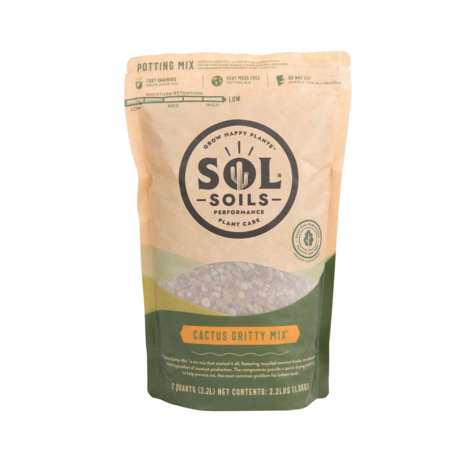 Sol Soils Cactus Gritty Mix (2 quarts)