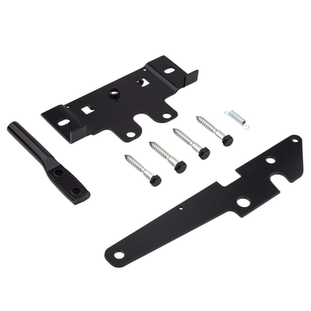 National Hardware 5-in Black Gate Latch N199-158 at Lowes.com