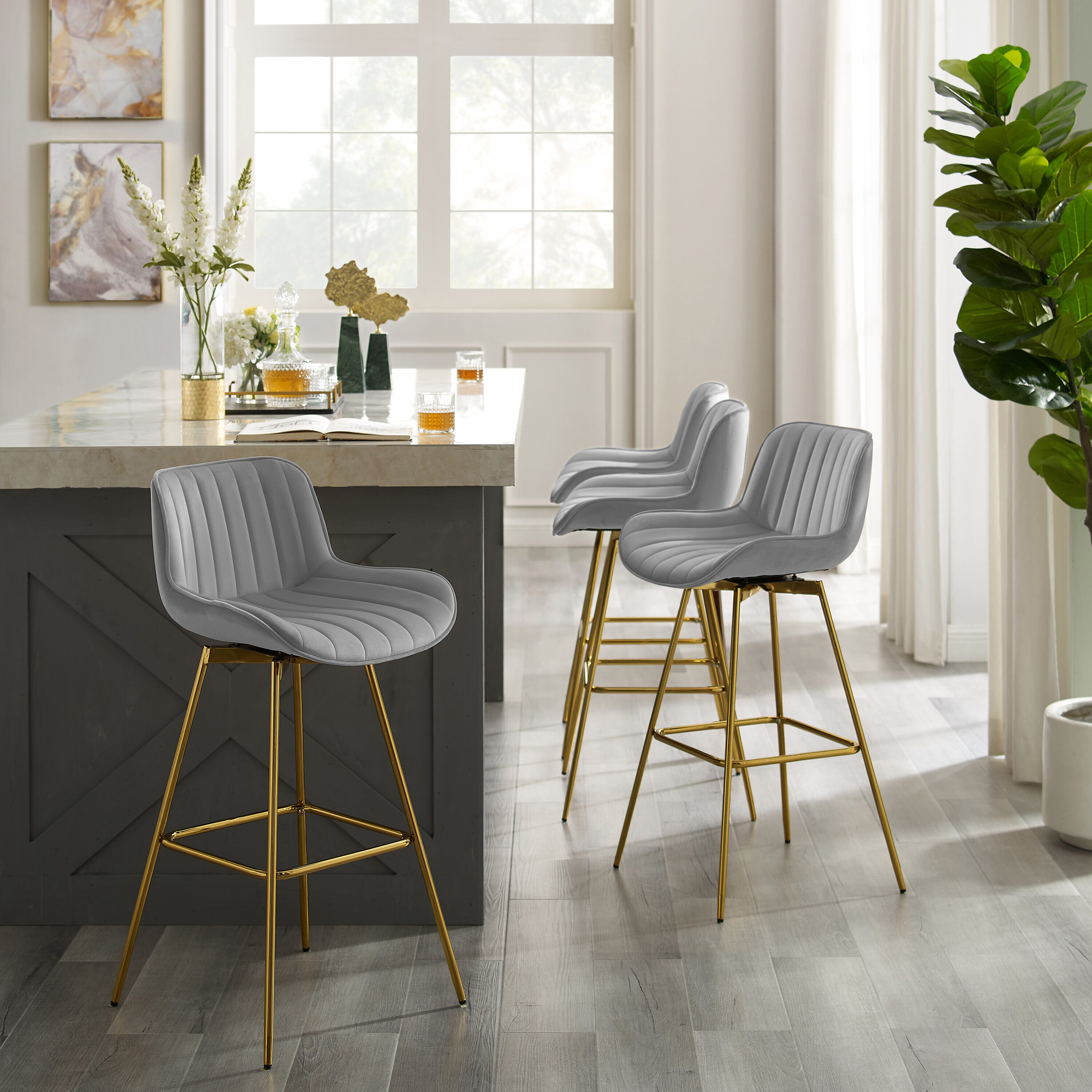 Art Leon BS012-GRAY stools - View #3