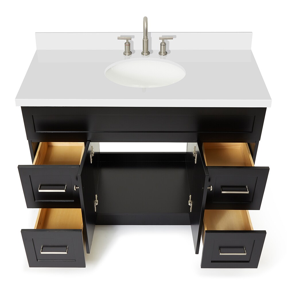 ARIEL F049SWQOVOBLK Bath-Vanity-Combo - View #10