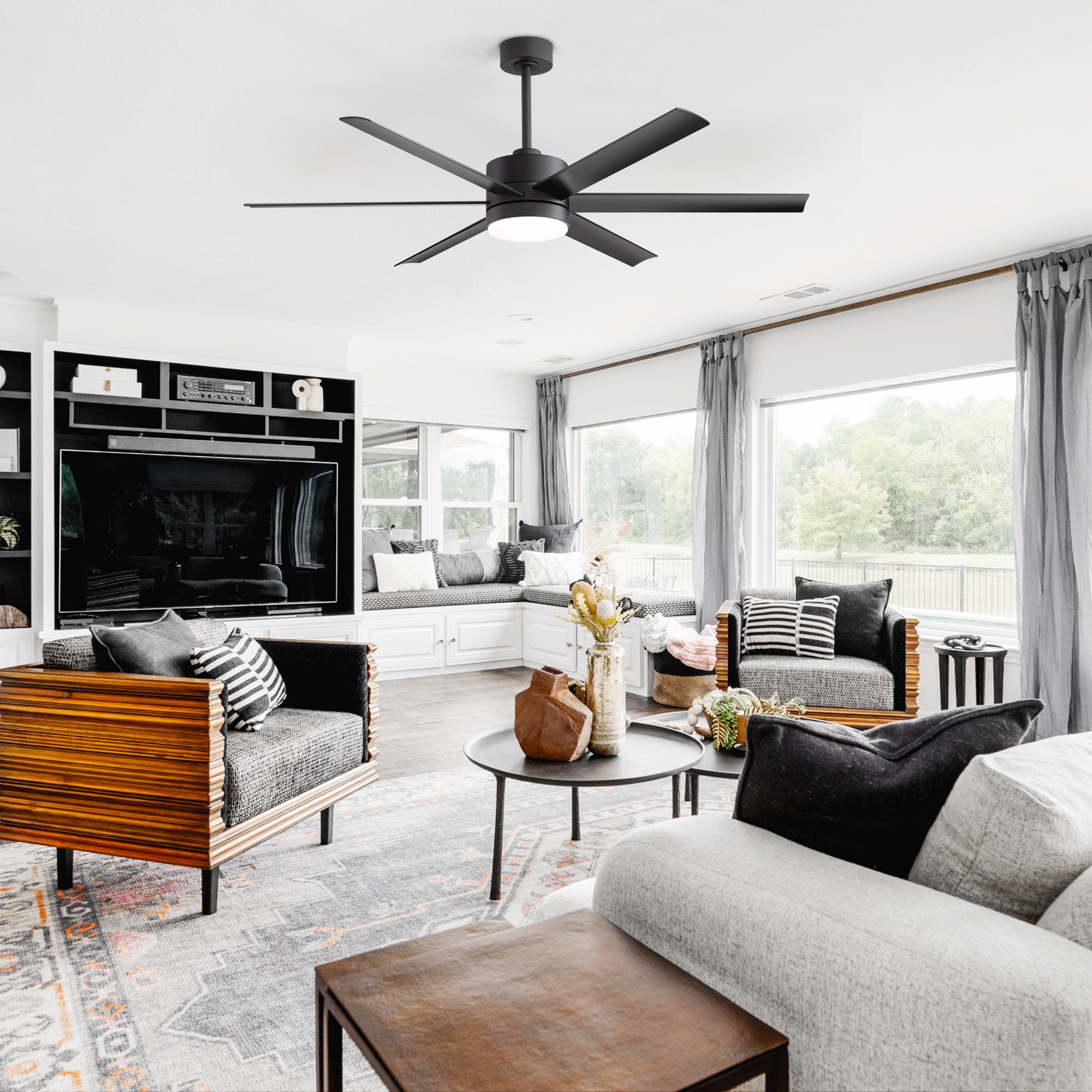 Breezary 23005-SN Ceiling-Fans - View #9