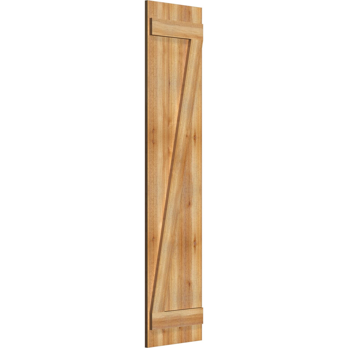 Ekena Millwork RBJ06Z16X069RWR Exterior-Shutters - View #2