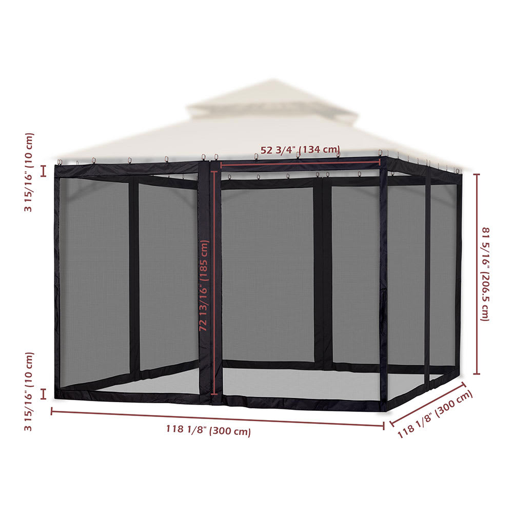 Yescom 07TOP016-S10-NET-LO Canopies-Sl - View #3