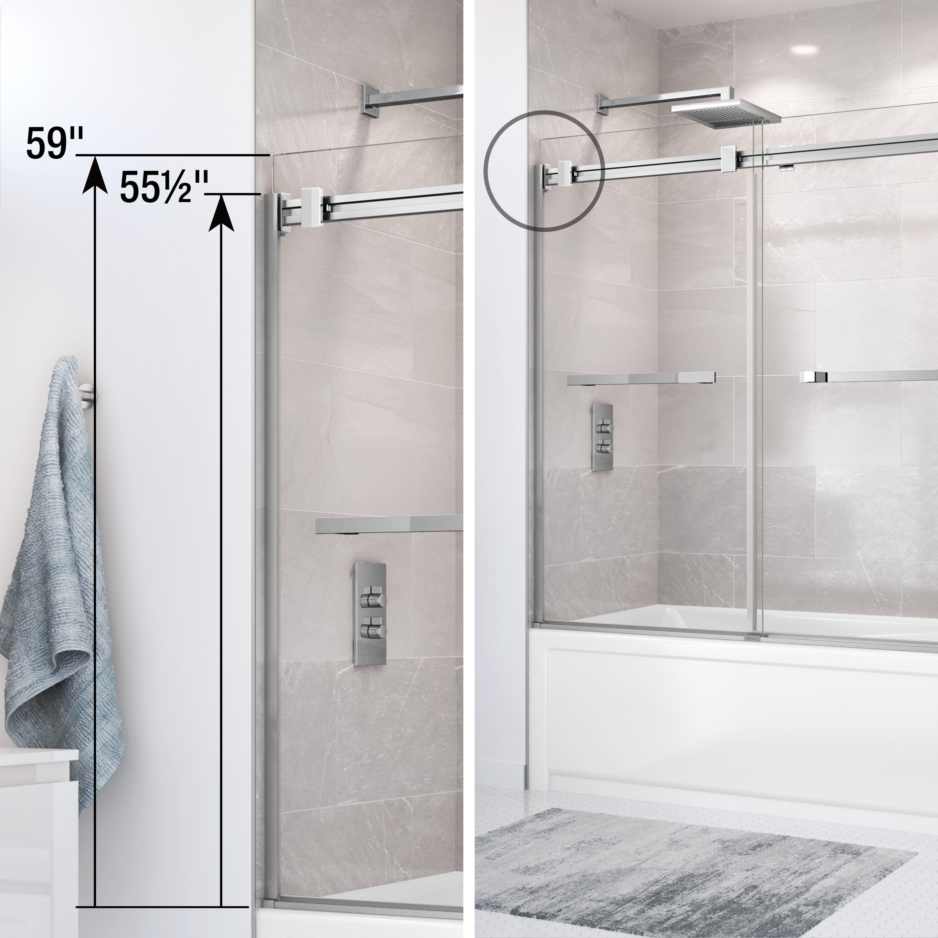 MAAX 136270-900-360-000 Bathtub-Doors - View #5