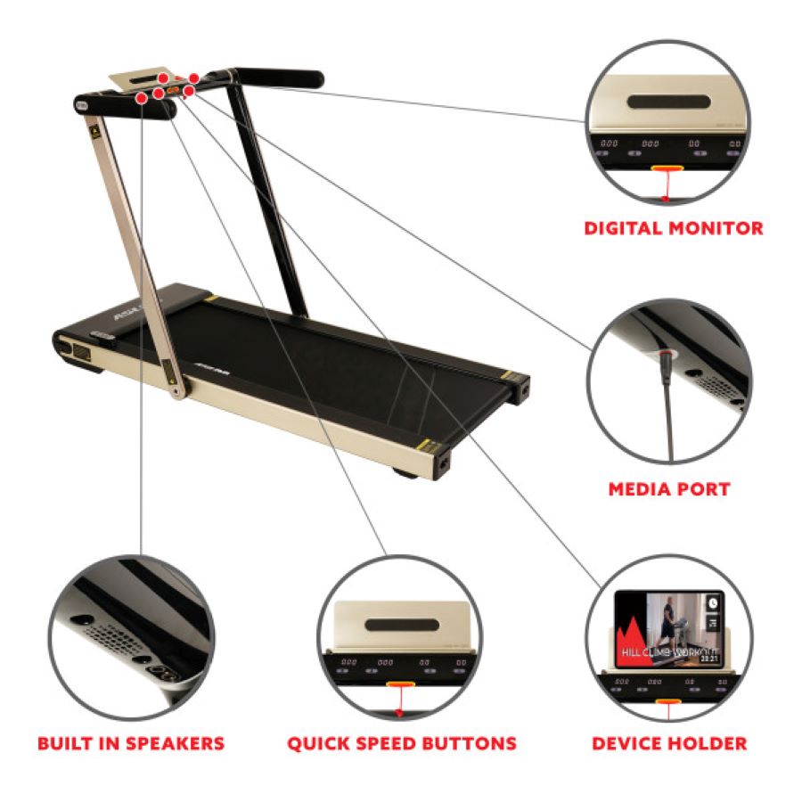 Sunny Health & Fitness 8730G treadmills - View #4