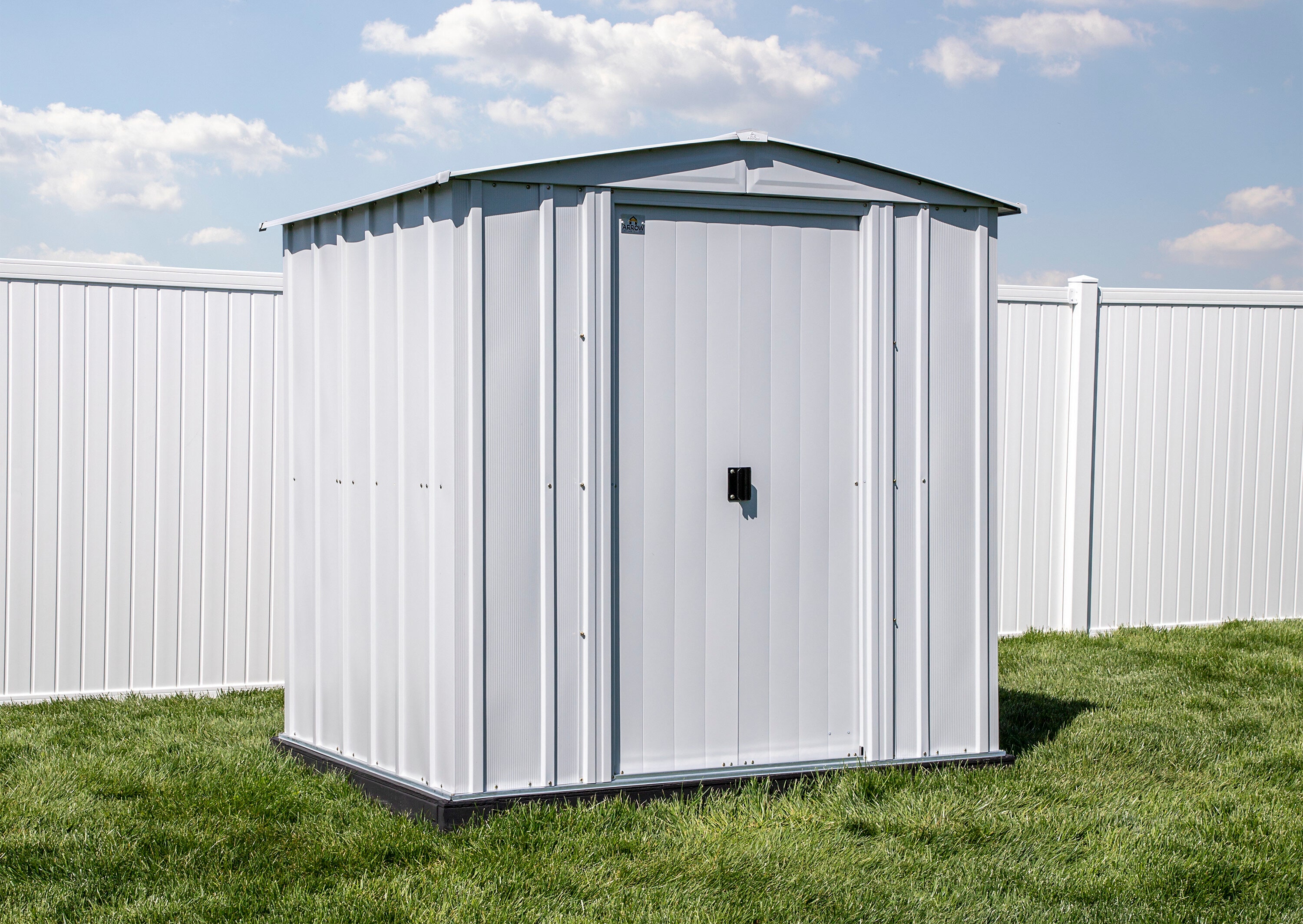 Arrow CLG65FG 6-ft x 5-ft Classic Galvanized steel Storage Shed