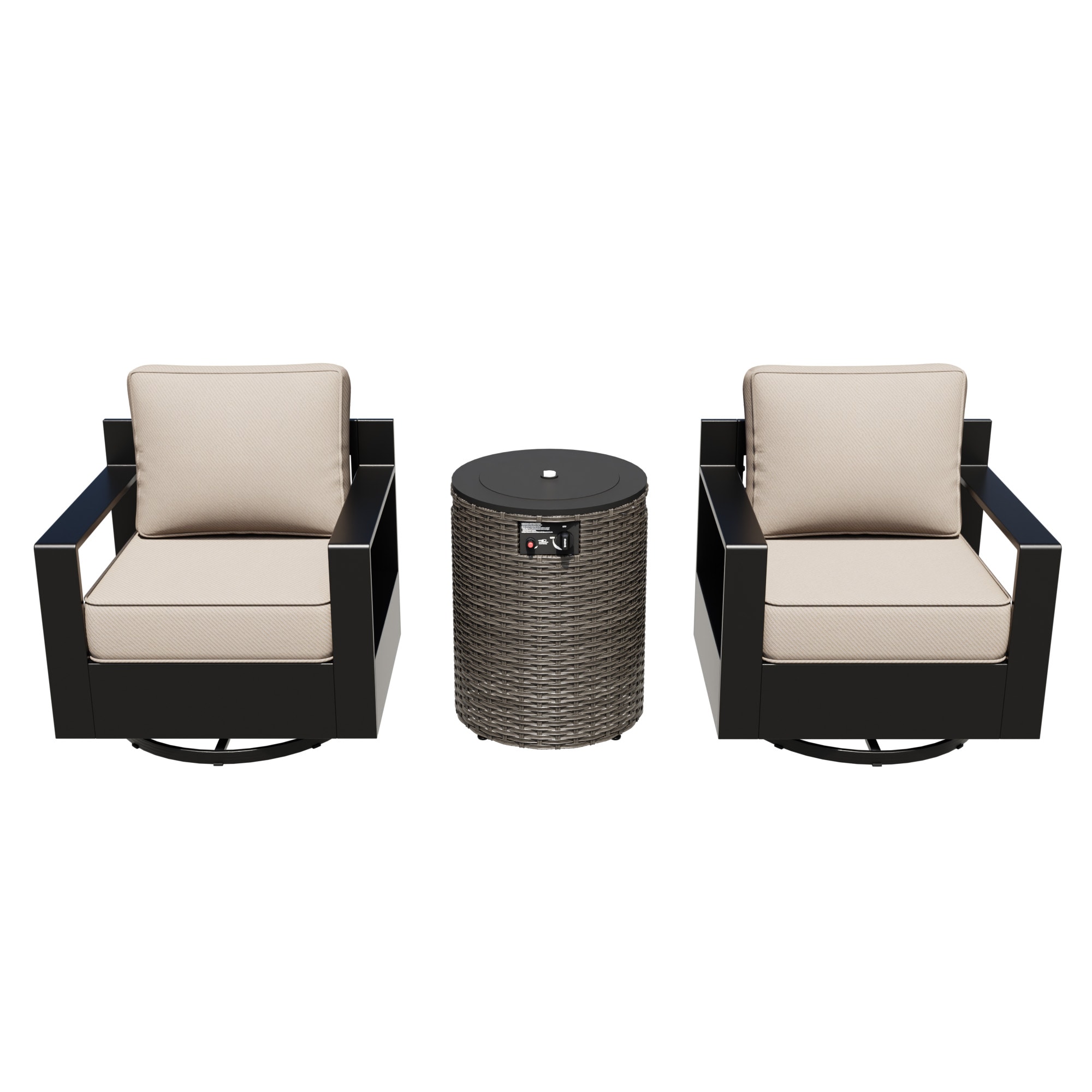Gardenbee HL-MA12-A4Z12-M Patio-Conversation-Sets - View #2