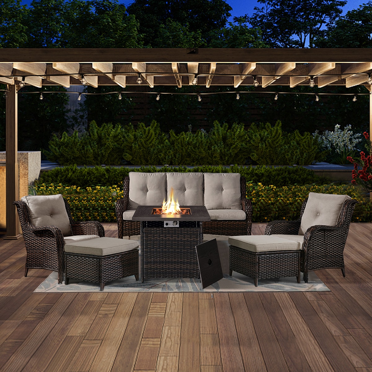 Rilyson FS013014006098-2 Patio-Conversation-Sets - View #2