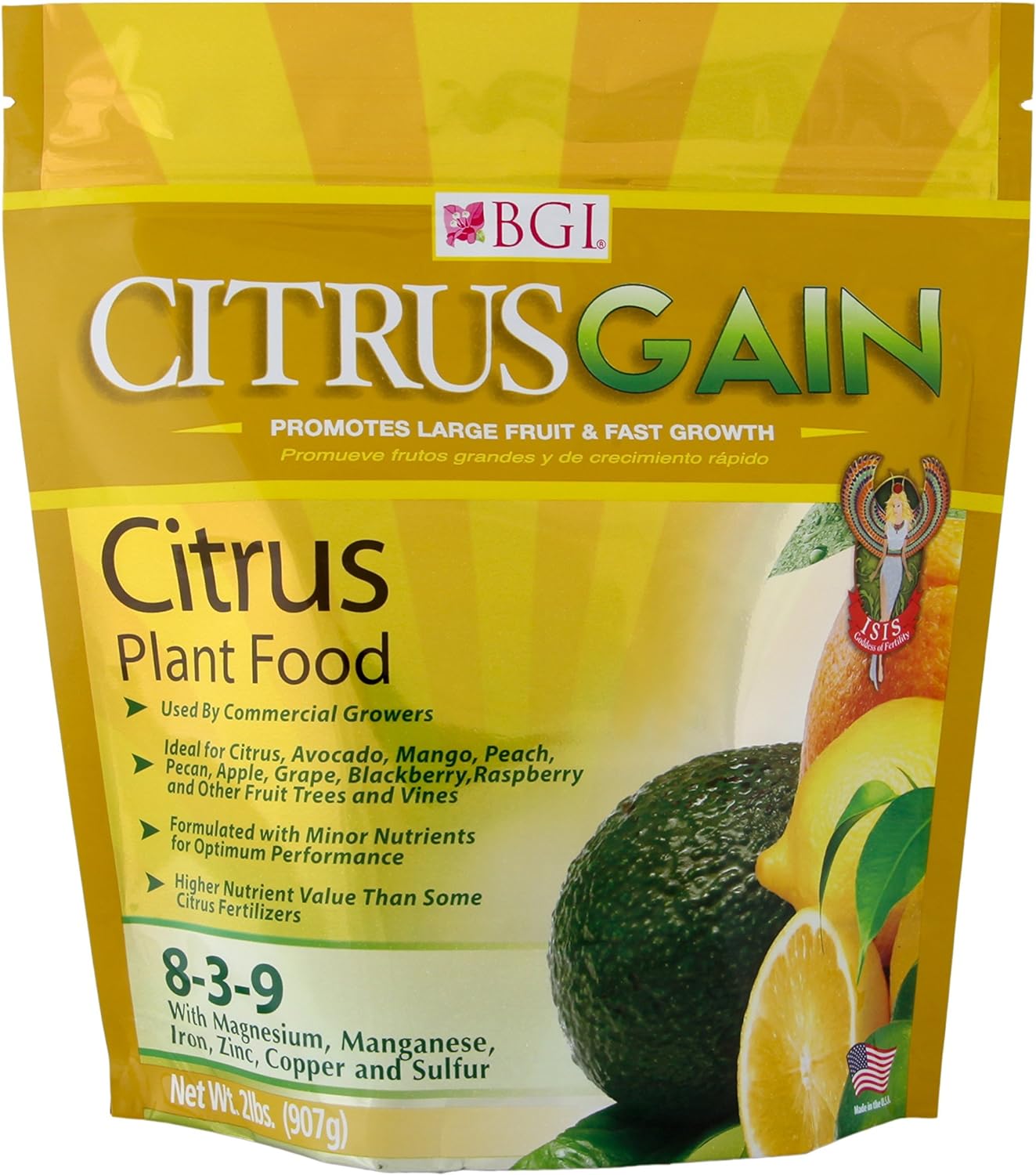 BOUGAIN 100518394 2-lb 8-3-9 Fast Release All-purpose Citrus Food