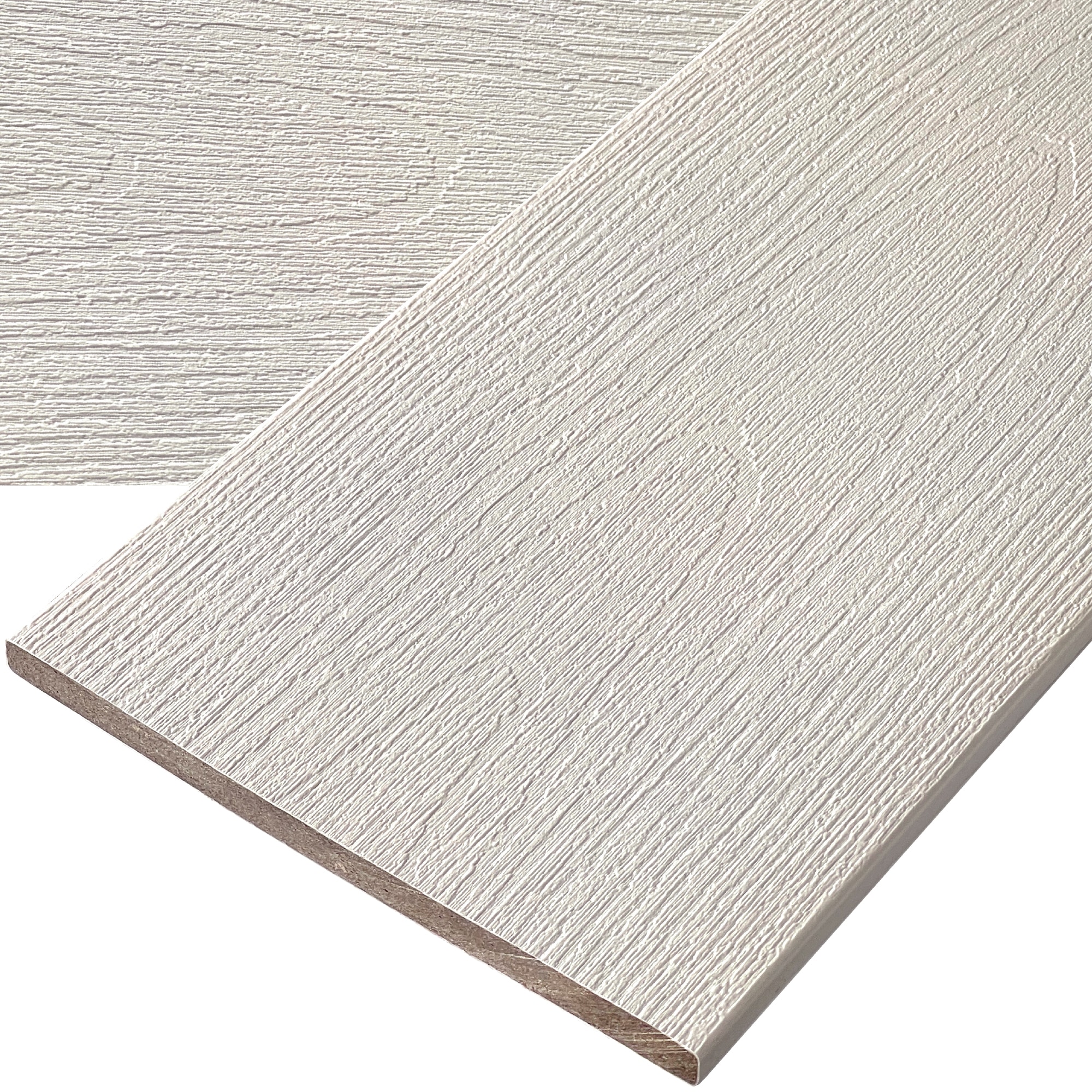 Armadillo Evolution 3/4-in x 7-1/4-in x 144-in Linen Composite Stair Riser #94112
