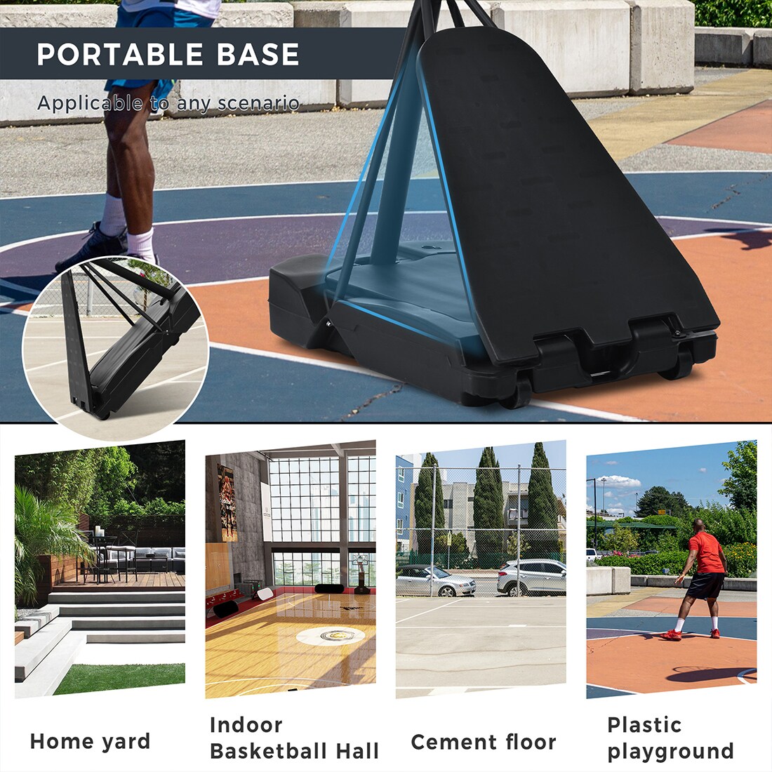 Damerin BS-013 Basketball-System - View #12