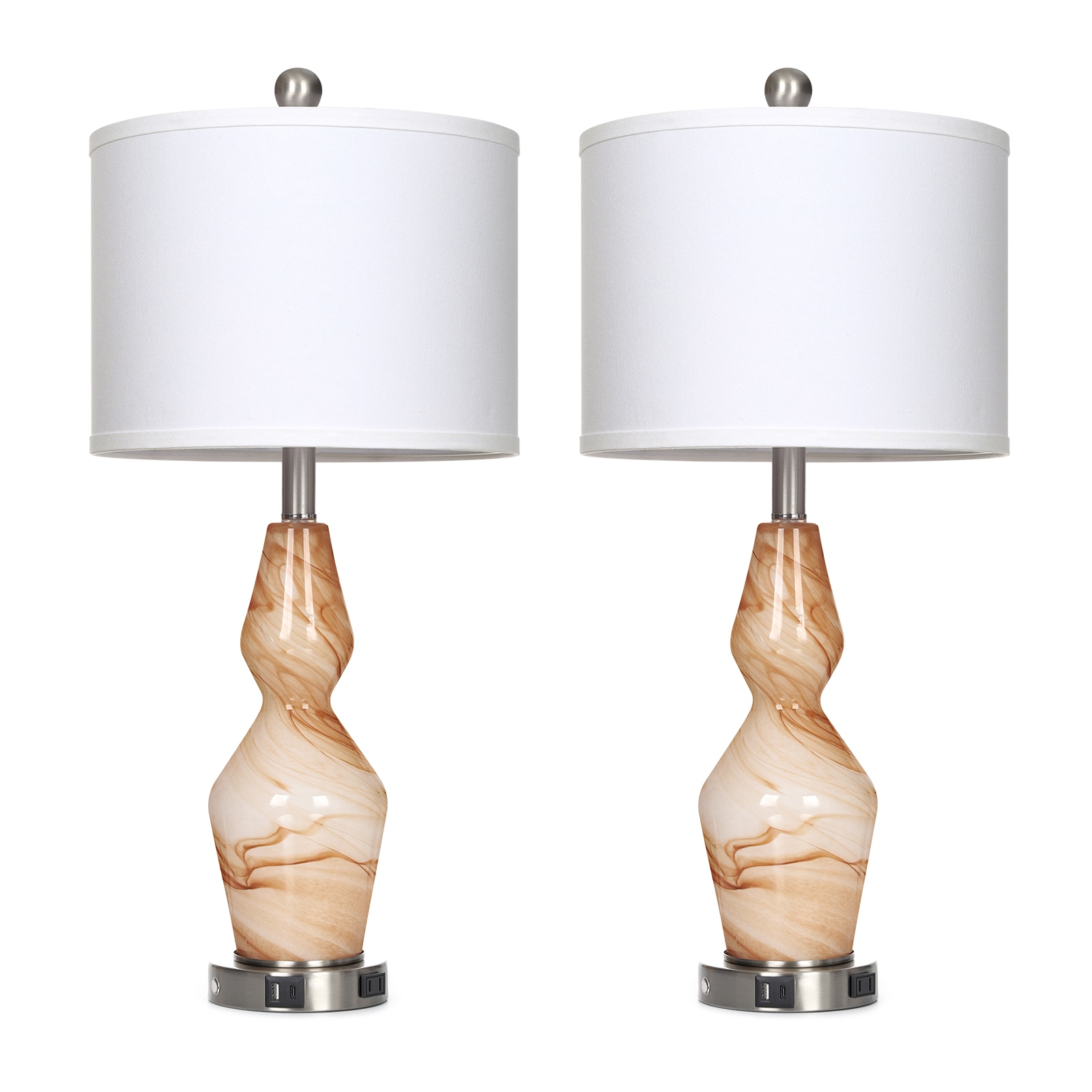 UrFurnishings TD-333 Table-Lamps - View #2