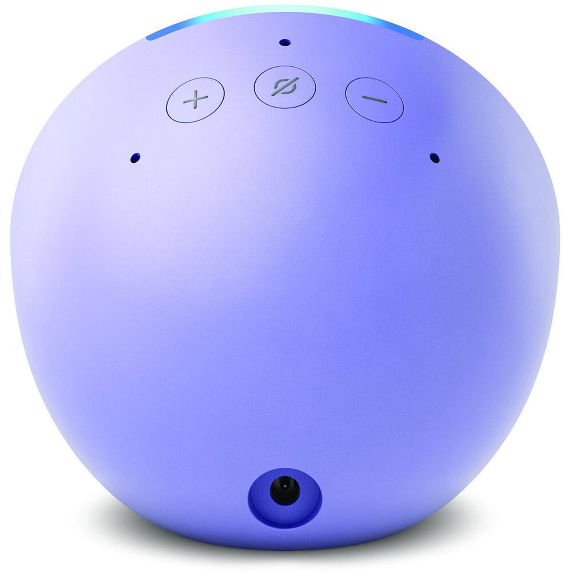 Echo Pop, Full sound compact smart speaker with Alexa, Lavender Bloom