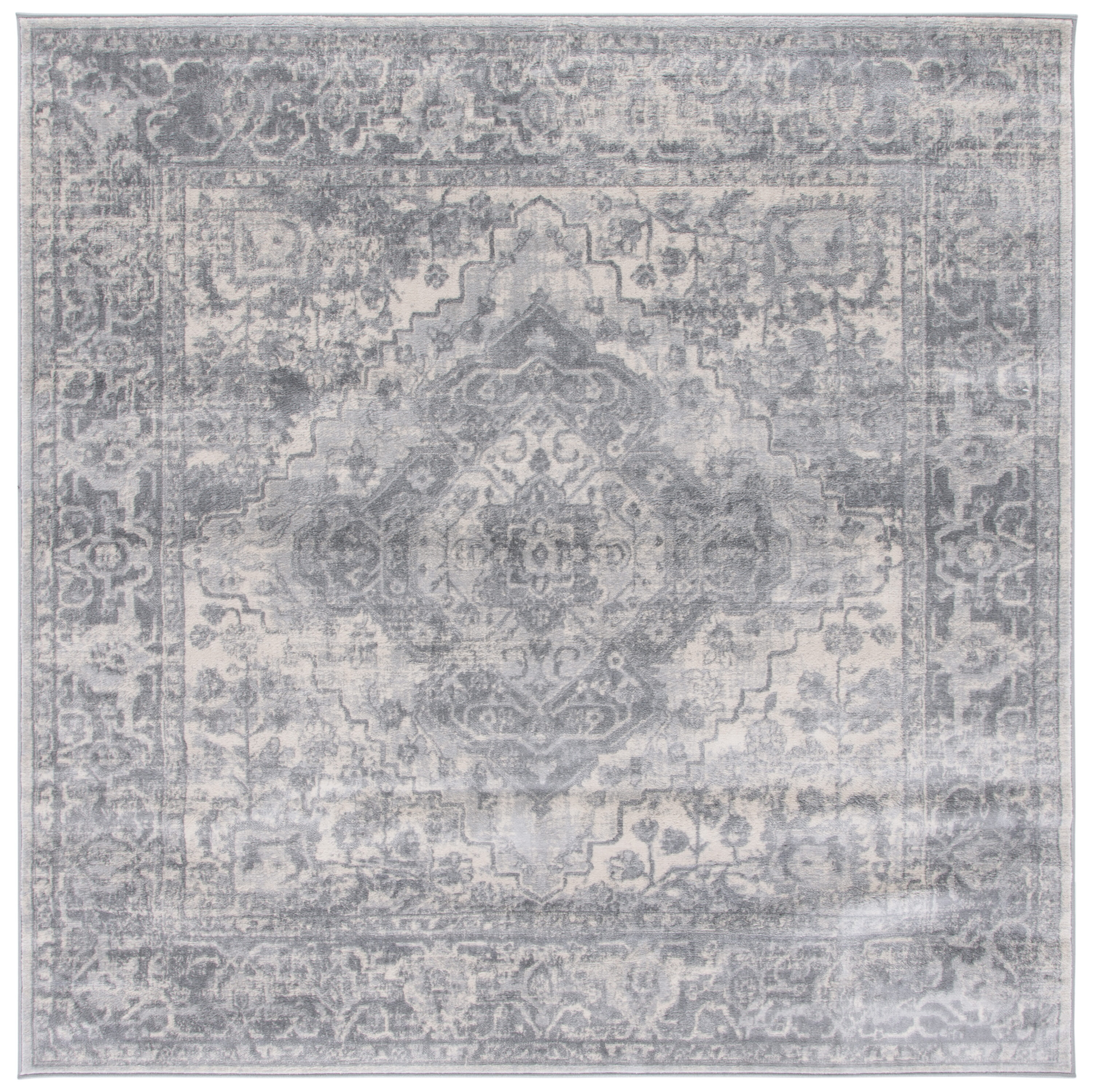Safavieh - Brentwood 888F Grey Light Grey 7 X 7 Area Rug
