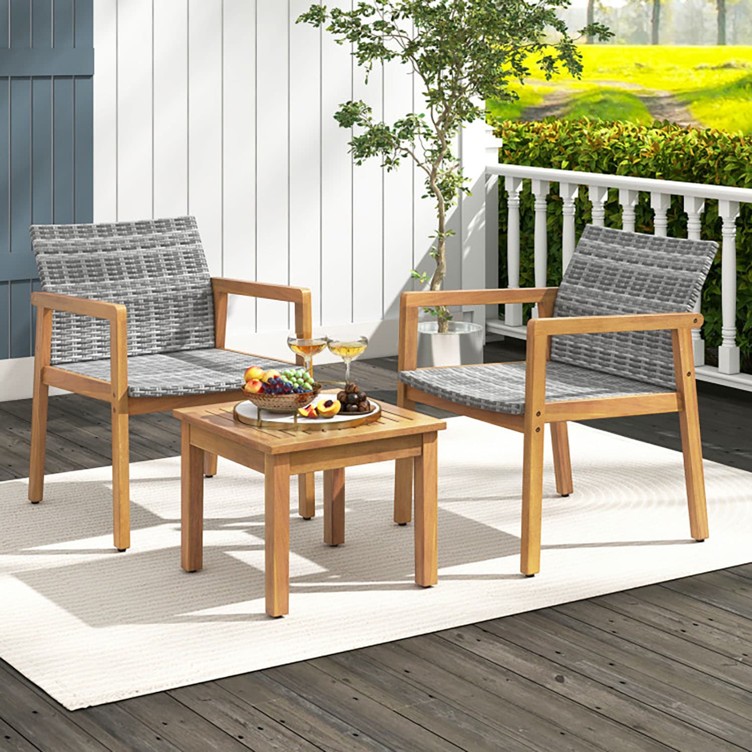 GZMR GZ-IOF-28196 Patio-Conversation-Sets - View #2