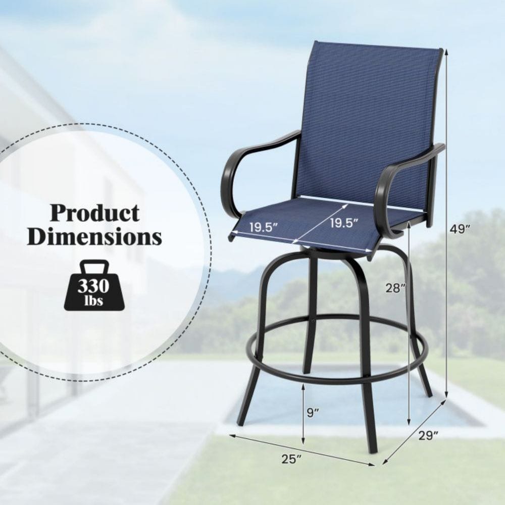 LIVIZA TDS11924NY-2 Patio-Chairs - View #2
