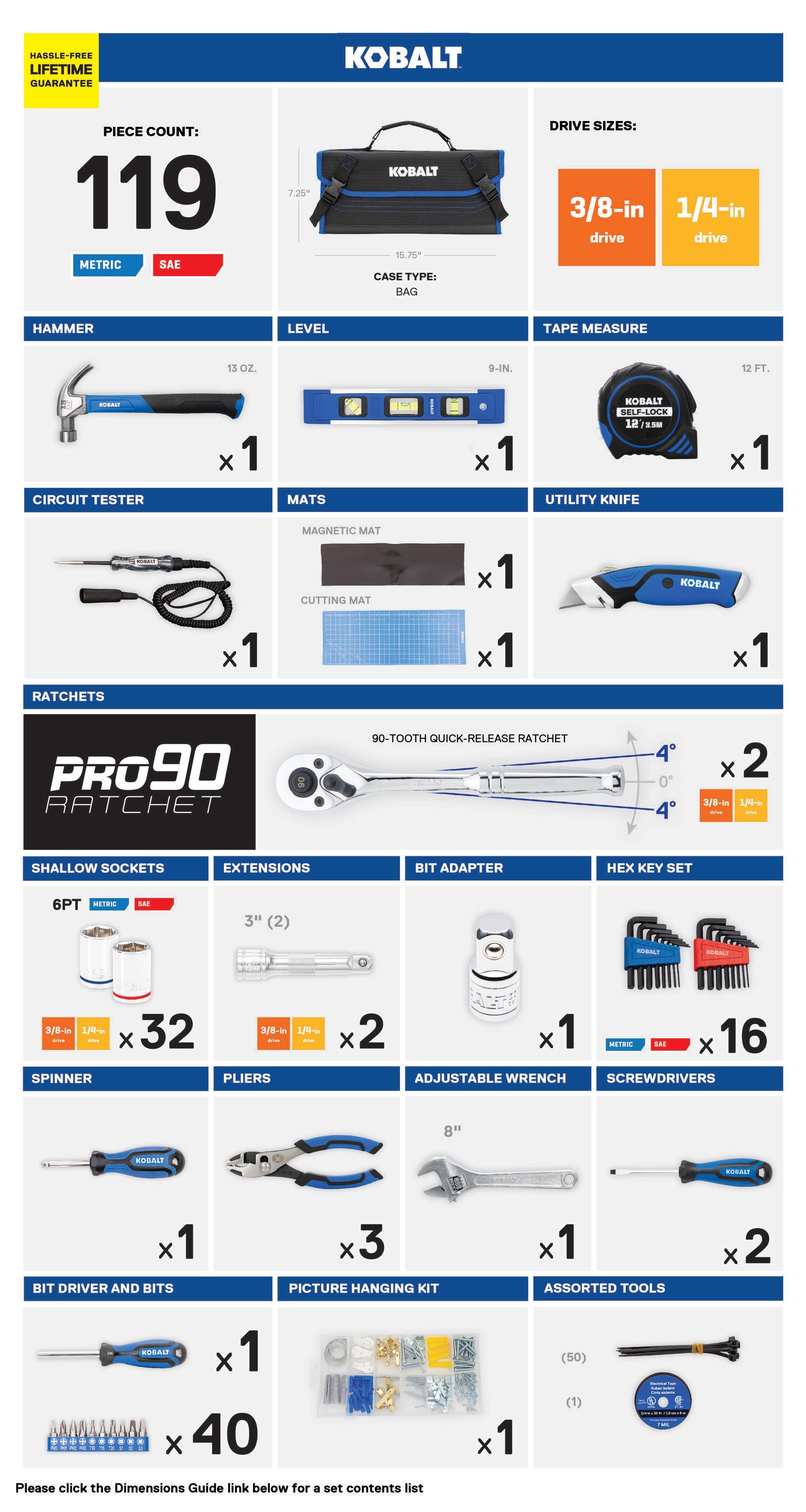 Kobalt 81765 Tool-Sets - View #2