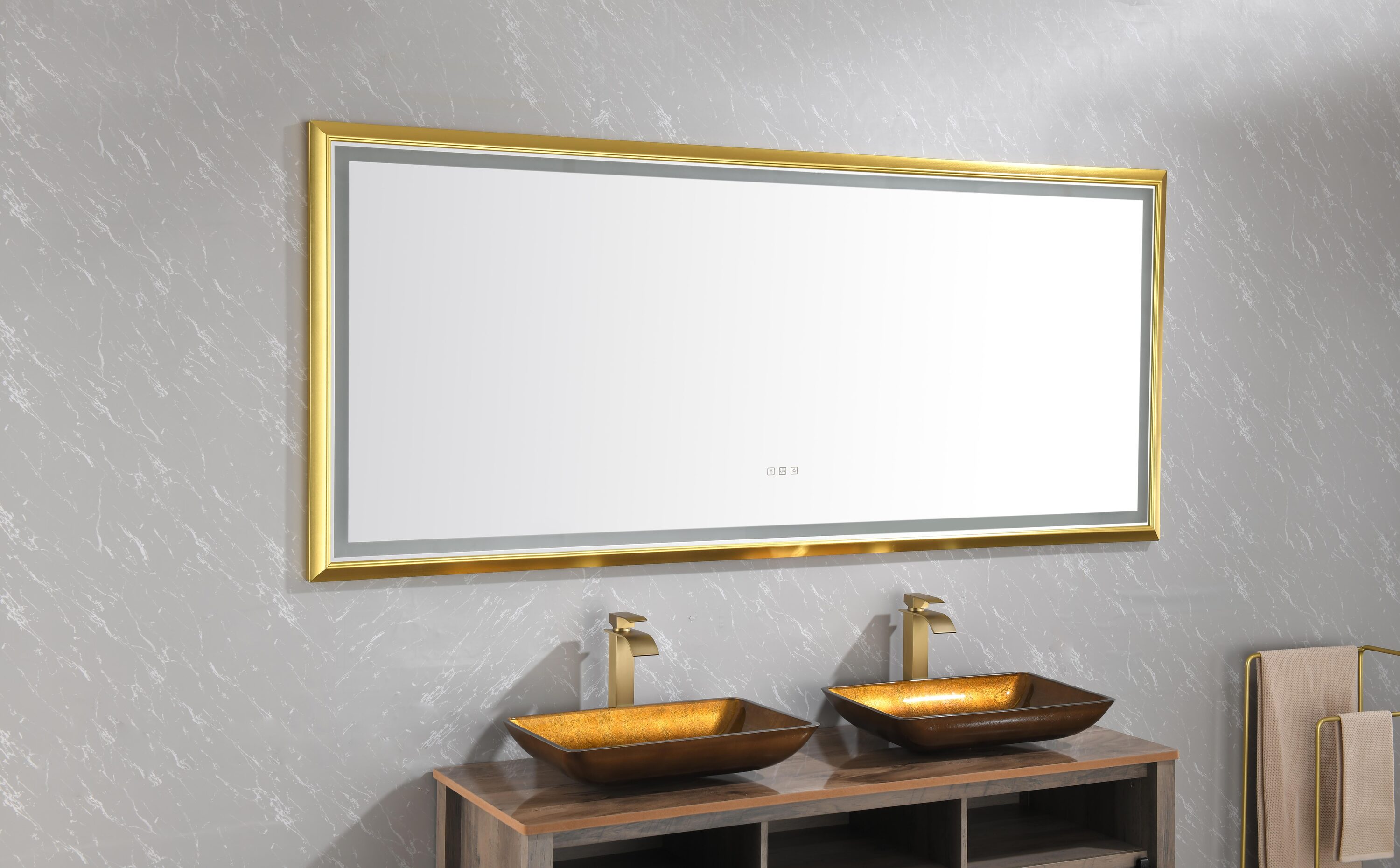 Vacolite KP-8448GL34 Framed-Bath-Mirrors - View #5