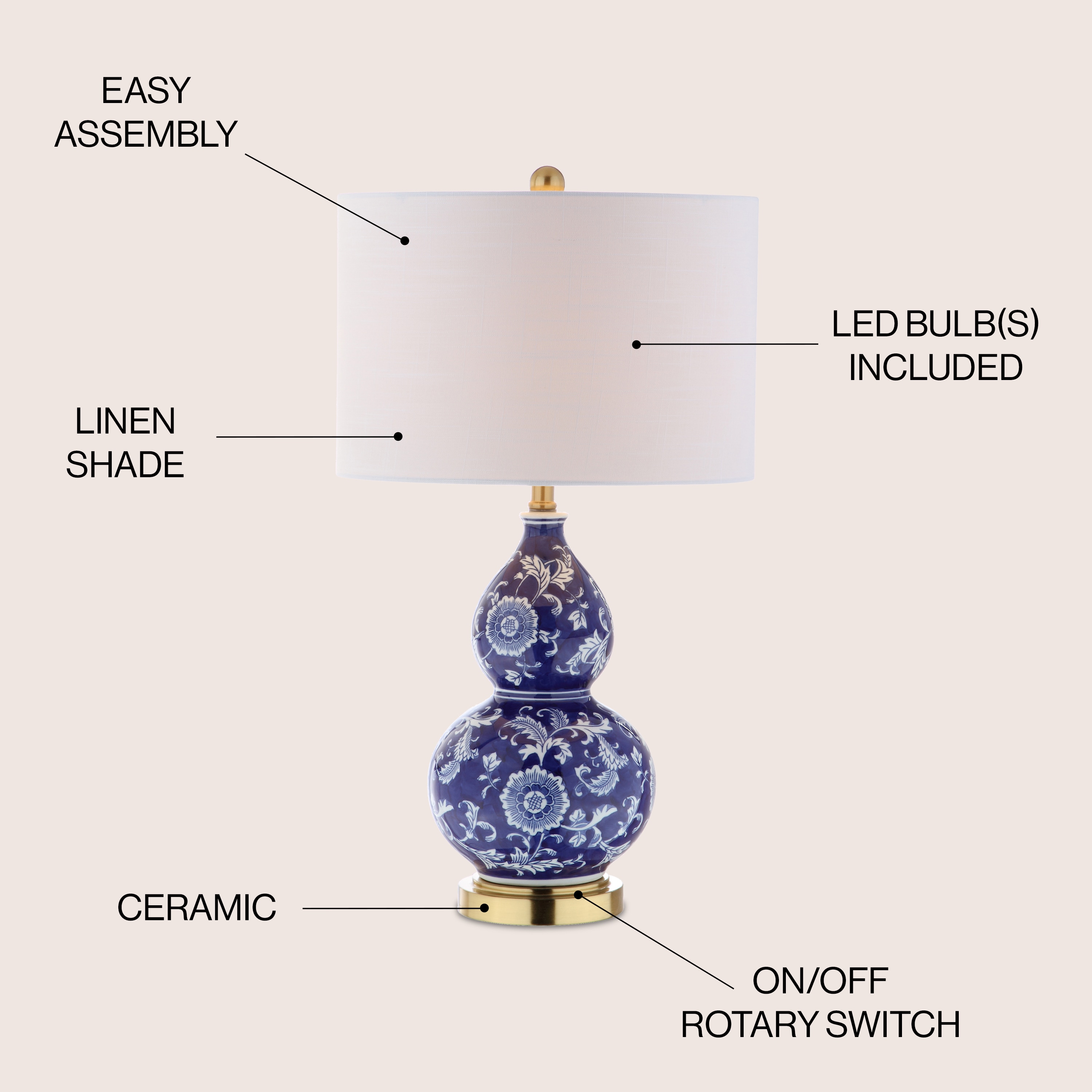 JONATHAN  Y JYL3003A Table-Lamps - View #3
